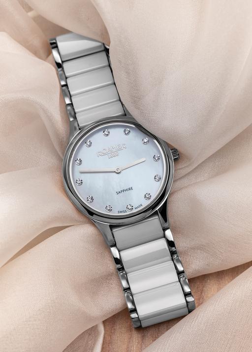 Roamer 677855.41.29.60 zegarek damski Ceraline - miniatura 2