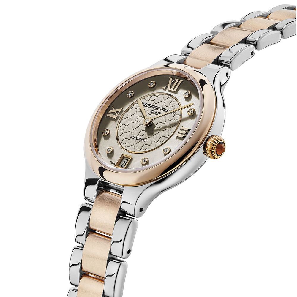 Frederique Constant FC-306LGHD3ER2B zegarek damski Classics - miniatura 5
