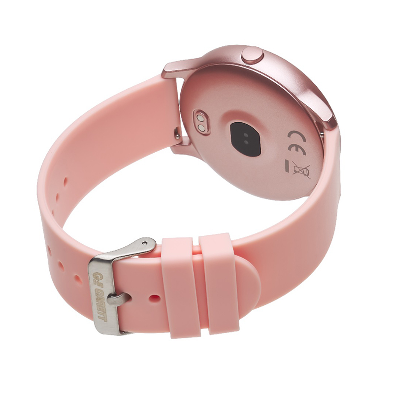 zegarek Garett 5903246288896 Smartwatch Garett Lady Rosa złoty różowy damski z krokomierz Damskie