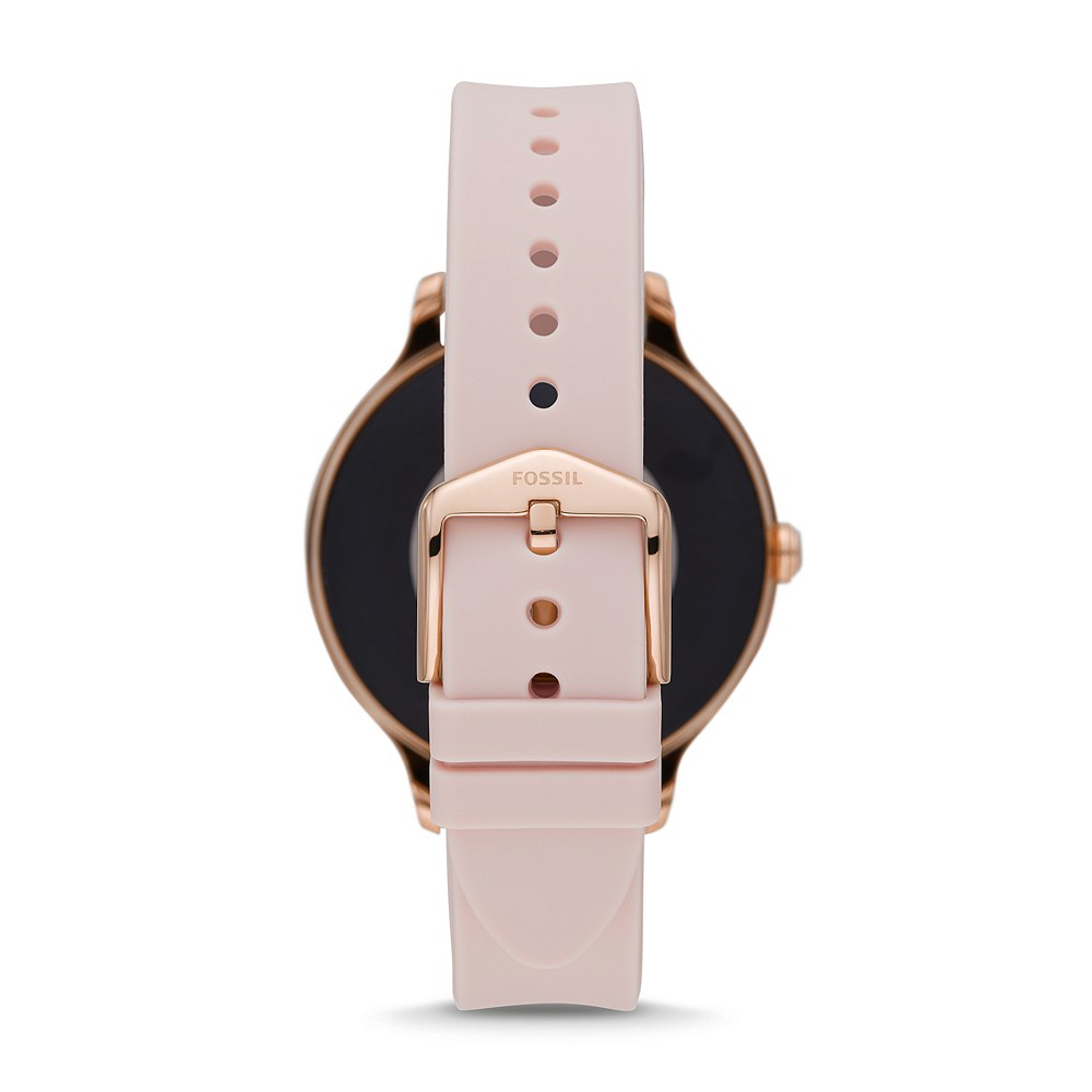 zegarek Fossil Smartwatch FTW6066 GEN 5E SMARTWATCH - BLUSH SILICONE damski z gps Fossil Q - miniatura 3