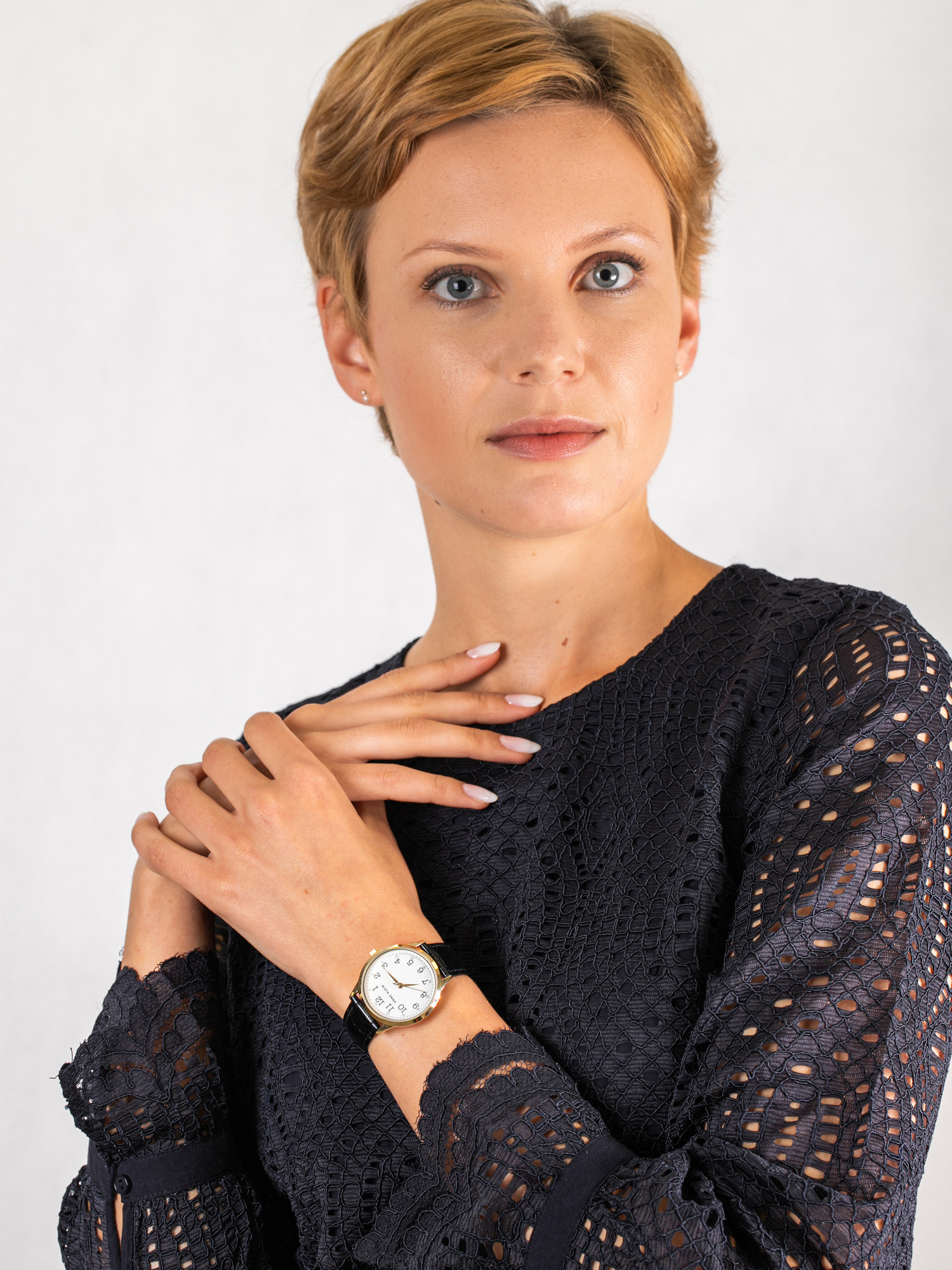 Anne Klein AK-3560WTBK zegarek damski Pasek - miniatura 2