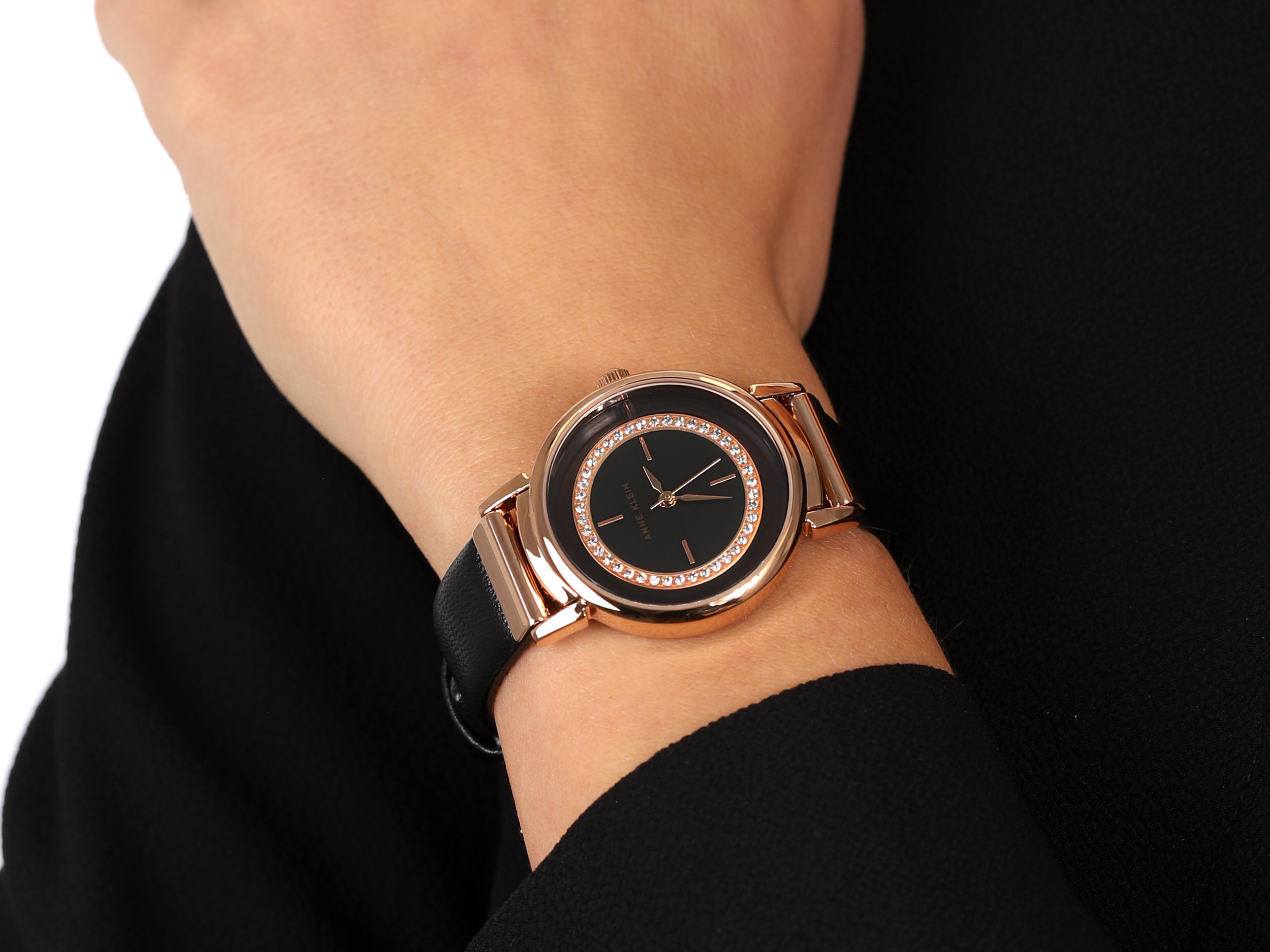 Anne Klein AK-3720RGBK zegarek klasyczny Pasek - miniatura 4