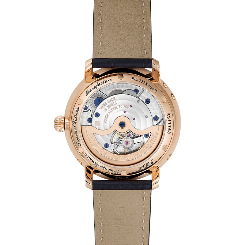 Frederique Constant FC-775G4S4 damski zegarek Manufacture pasek - miniatura 3