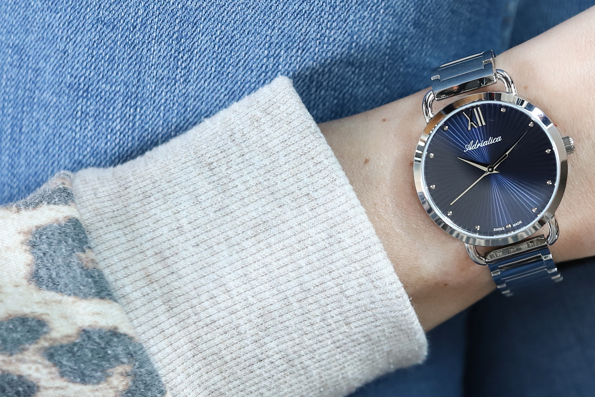 zegarek Adriatica A3729.5185Q kwarcowy damski Bransoleta Fashion - miniatura 6