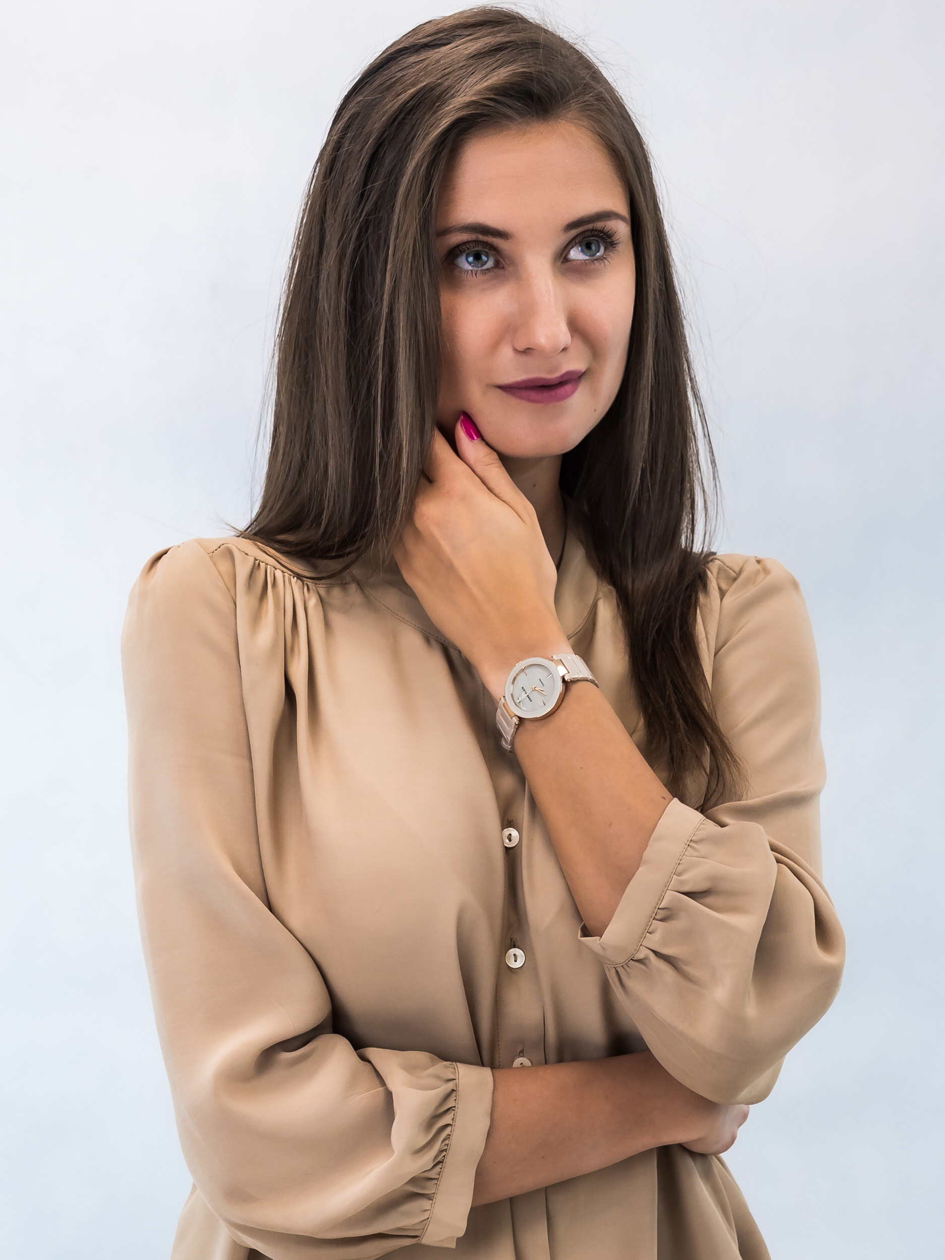 Anne Klein AK-1018RGTN zegarek damski Bransoleta - miniatura 2