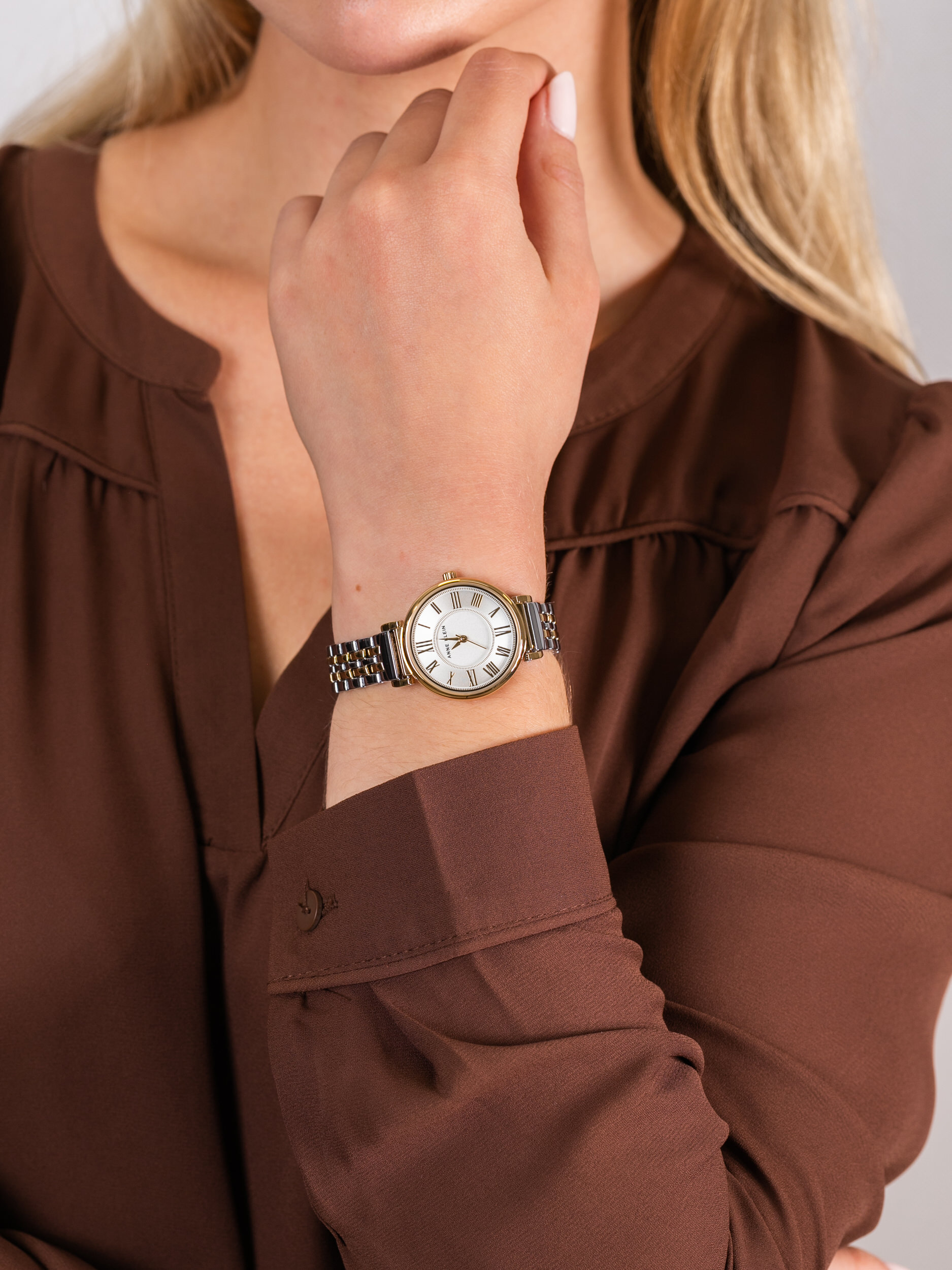 Anne Klein AK-2159SVTT damski zegarek Bransoleta bransoleta