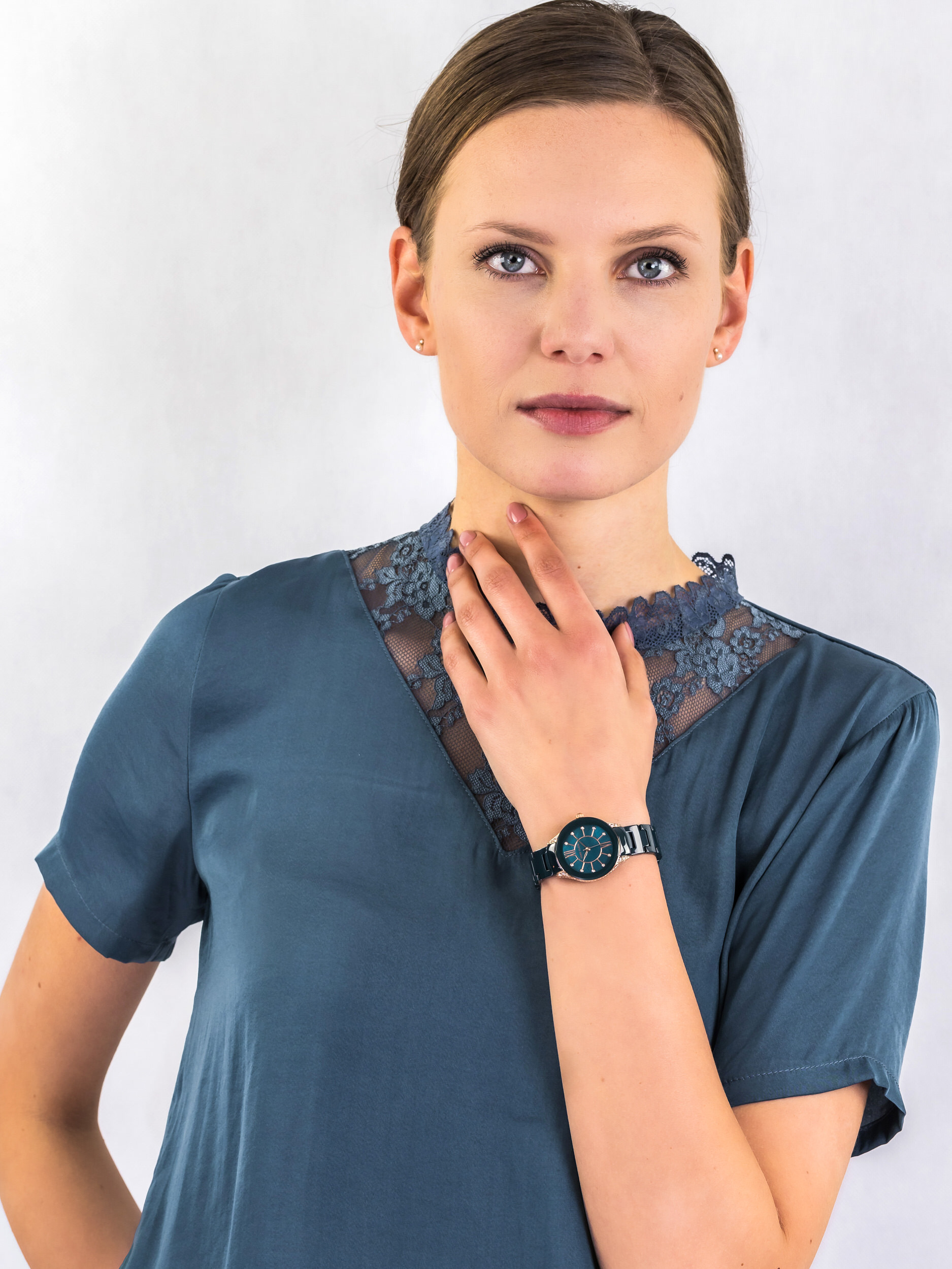 Anne Klein AK-2388RGNV zegarek damski Bransoleta - miniatura 2