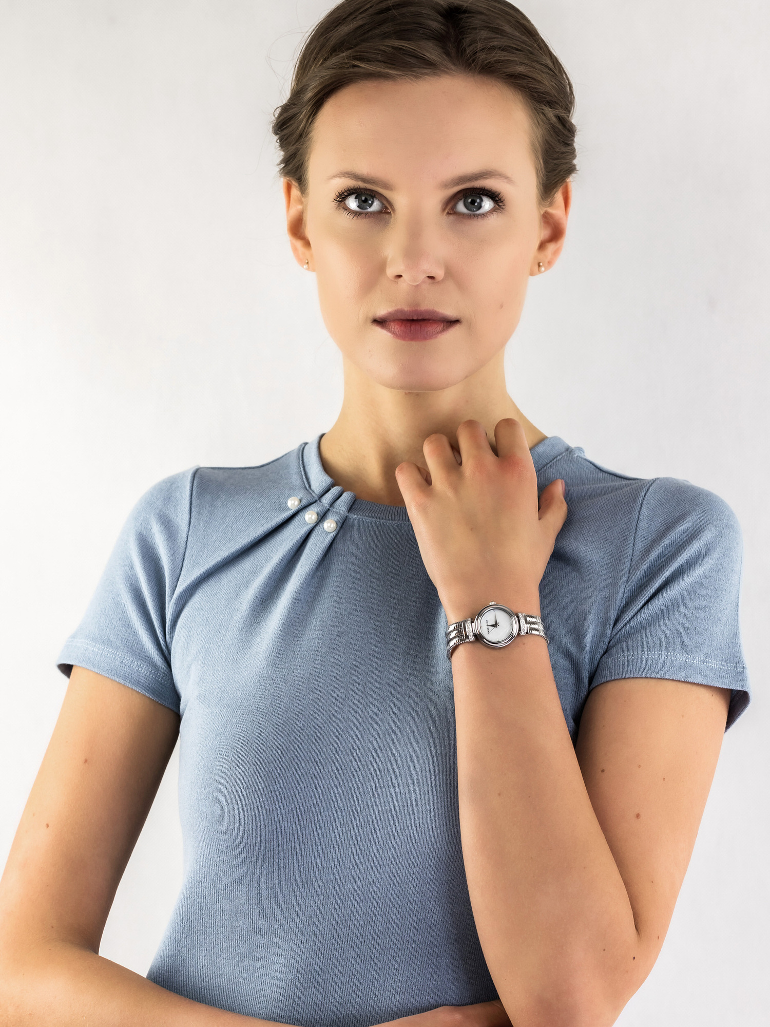 Anne Klein AK-2759MPSV zegarek damski Bransoleta - miniatura 2