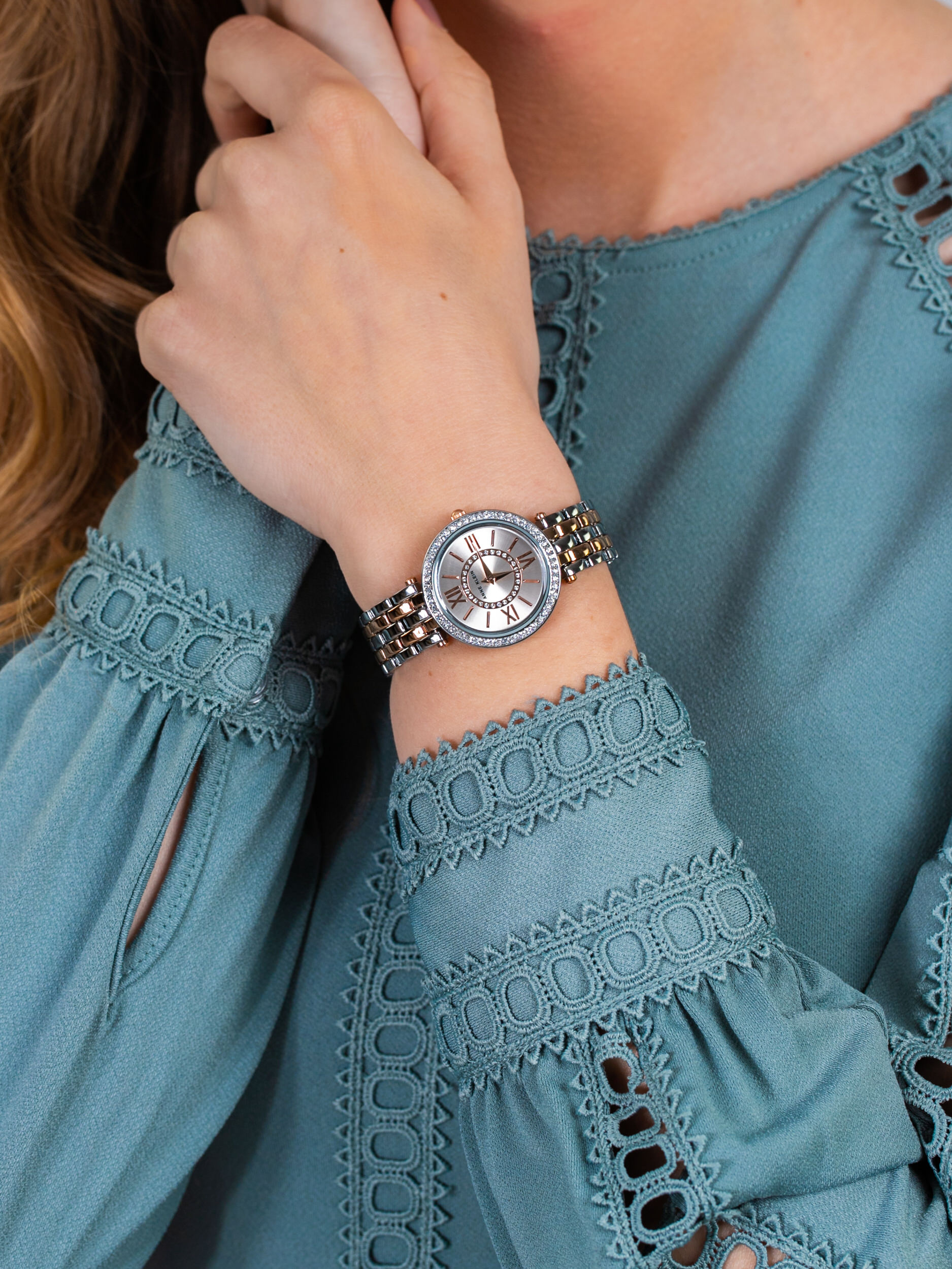 Anne Klein AK-2967SVRT damski zegarek Bransoleta bransoleta - miniatura 3