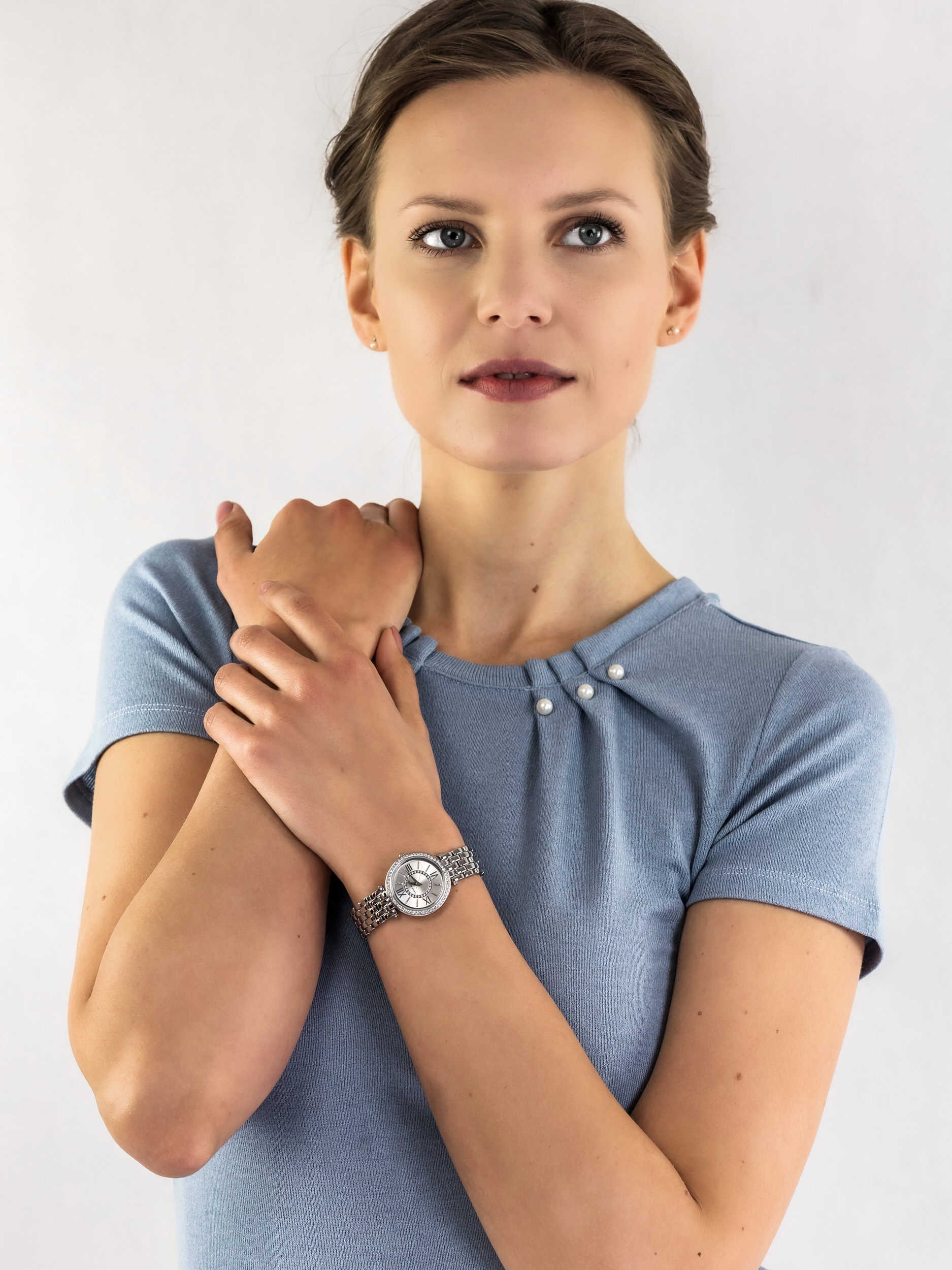 Anne Klein AK-2967SVSV zegarek damski Bransoleta - miniatura 2