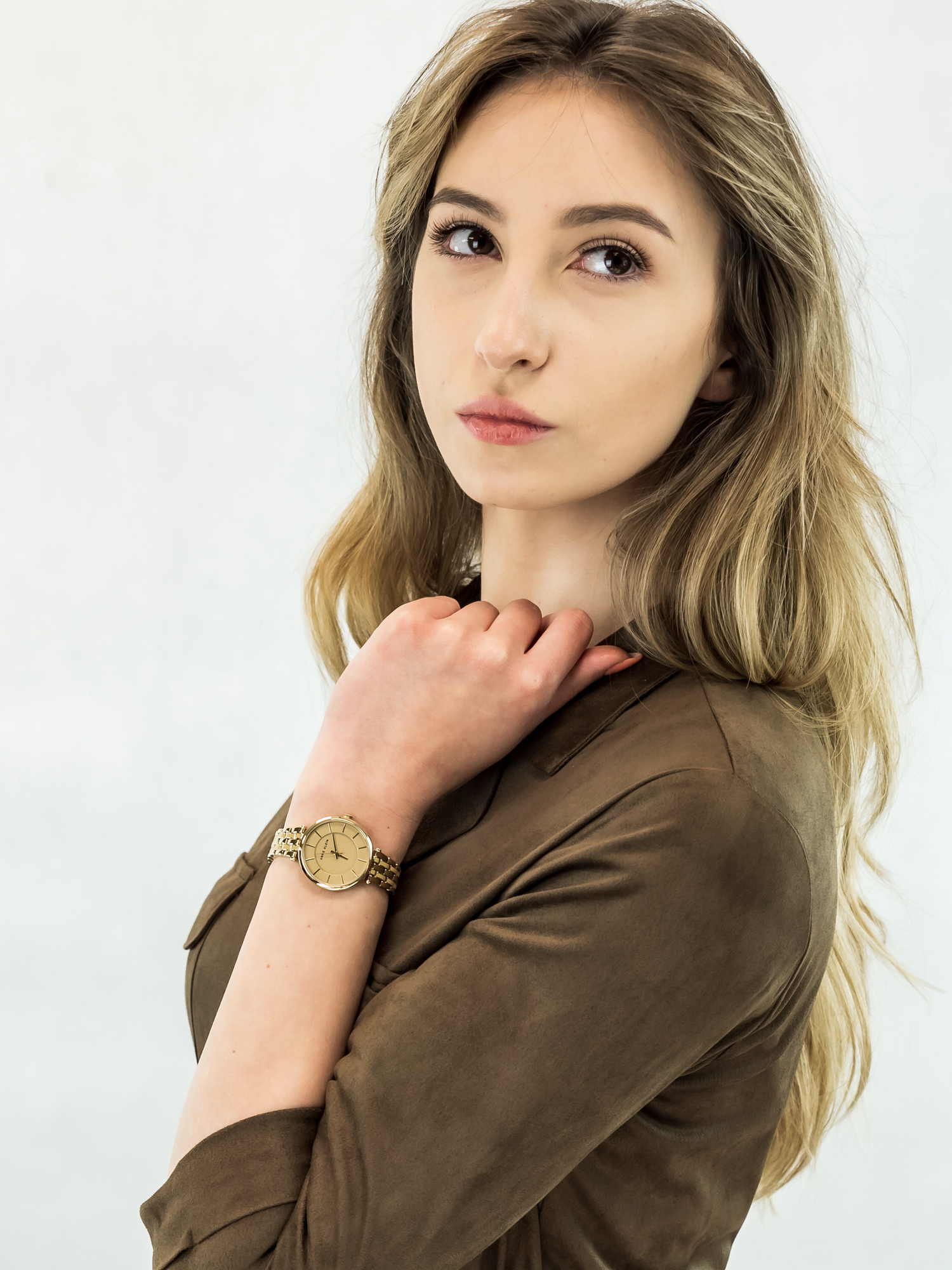 Anne Klein AK-3010TNGB zegarek damski Bransoleta - miniatura 2