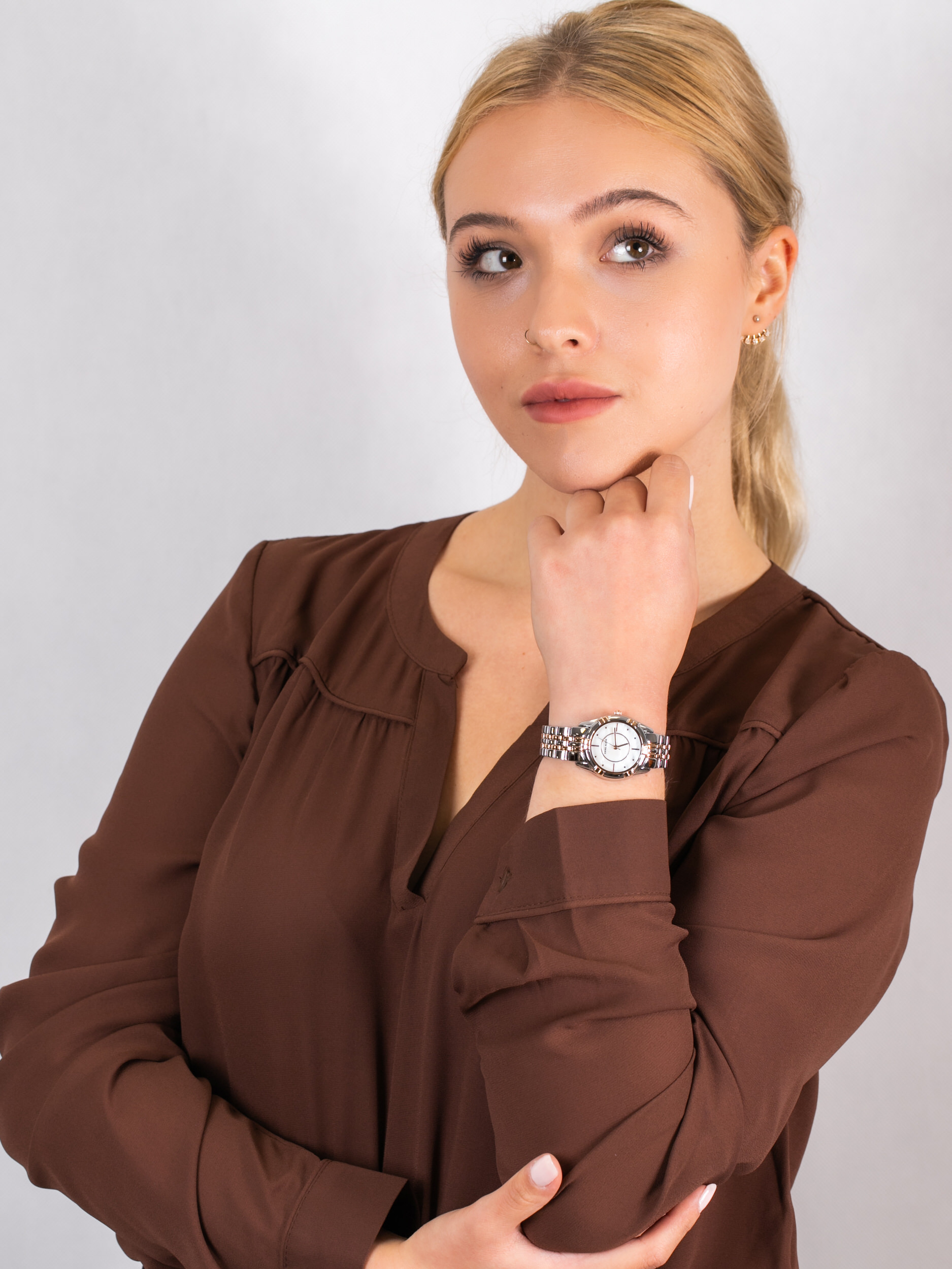 Anne Klein AK-3171MPRT zegarek damski Bransoleta - miniatura 2