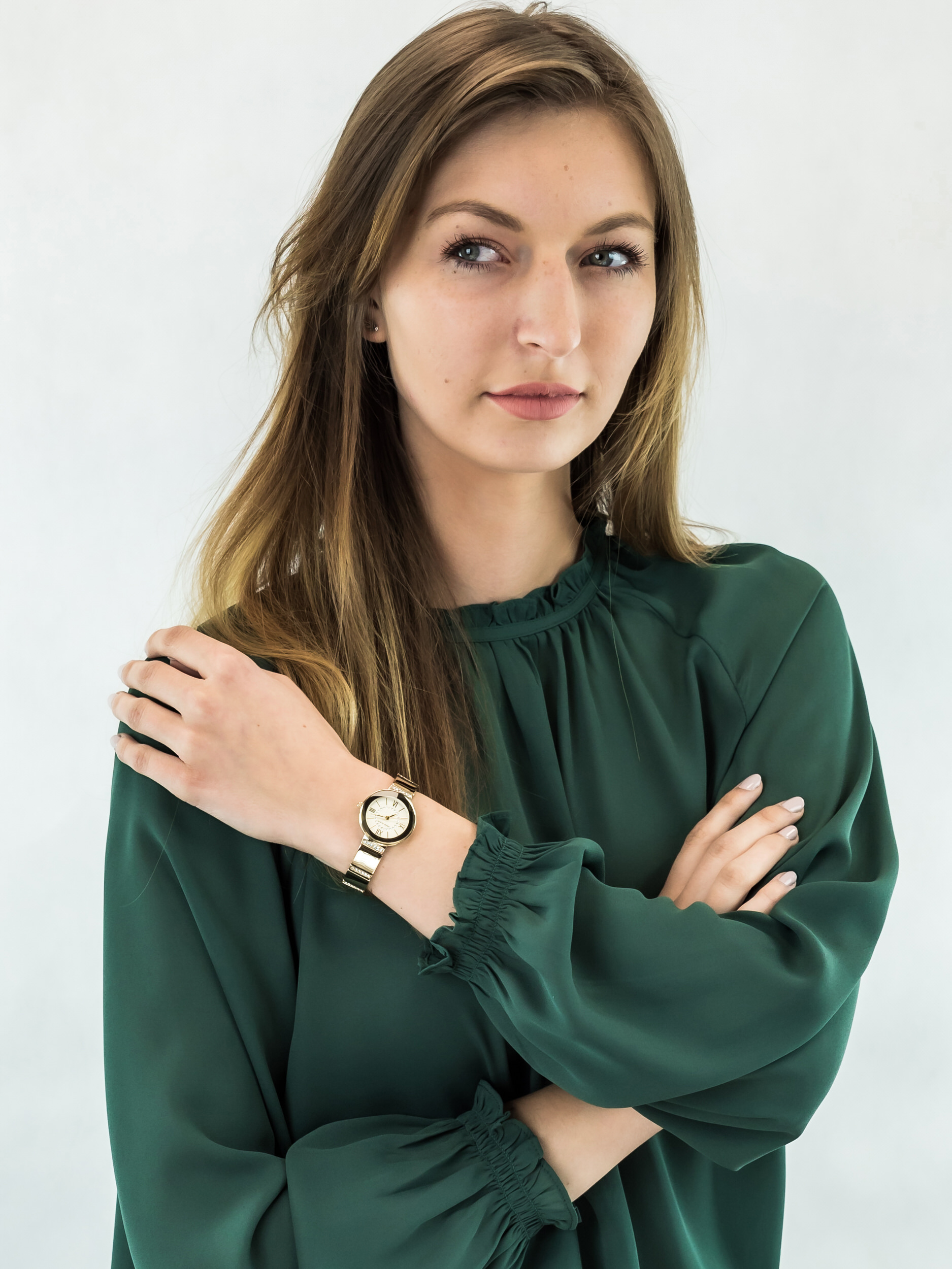 Anne Klein AK-3190CHGB zegarek damski Bransoleta - miniatura 2