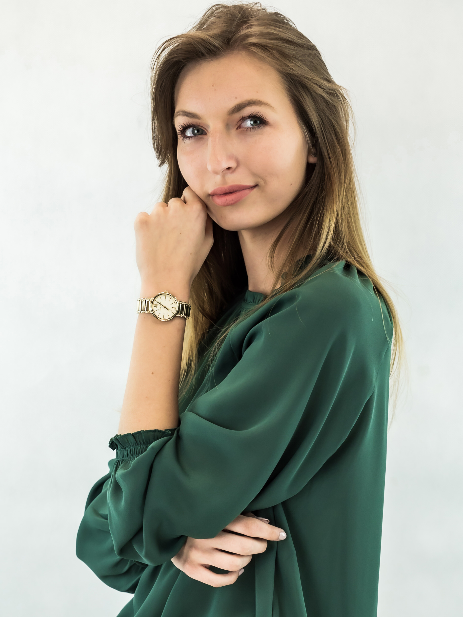 Anne Klein AK-3200CHGB zegarek damski Bransoleta - miniatura 2