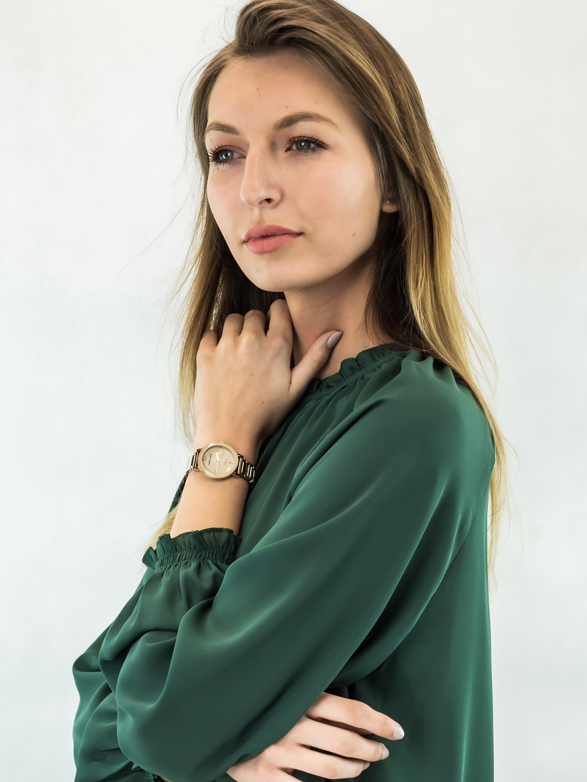 Anne Klein AK-3278TMGB zegarek damski Bransoleta - miniatura 2