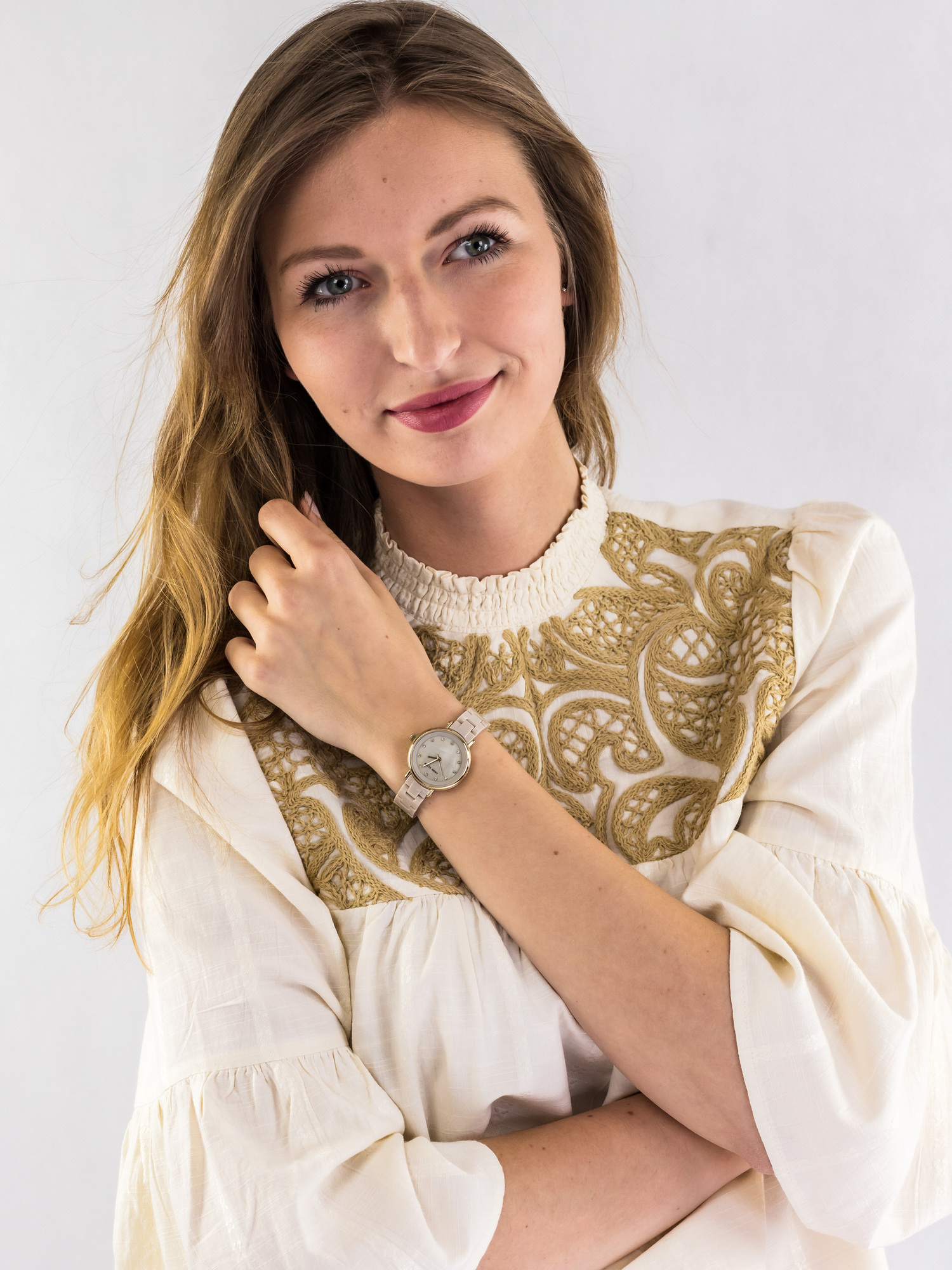 Anne Klein AK-3312TNGB zegarek damski Bransoleta - miniatura 2
