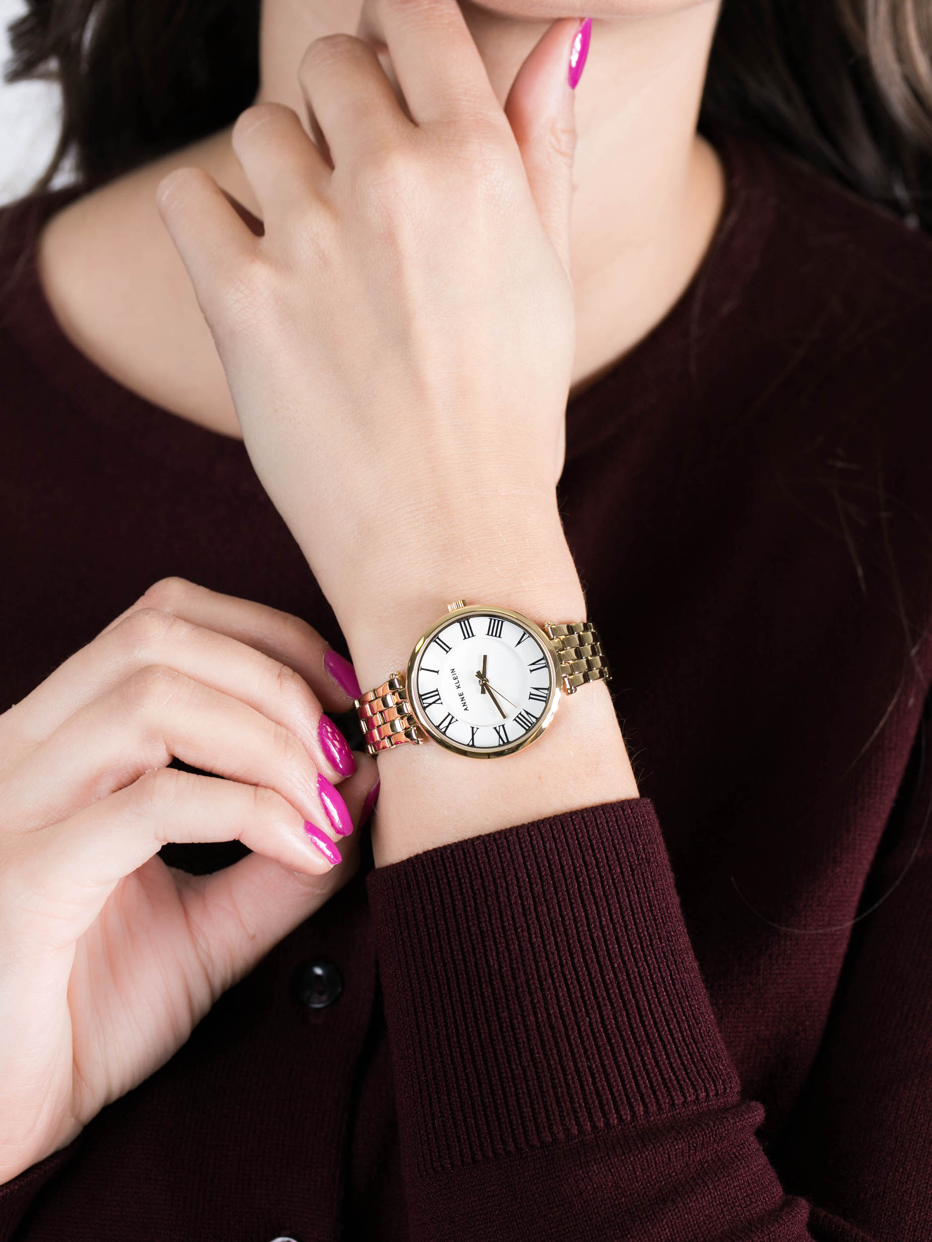 Anne Klein AK-3322WTGB damski zegarek Bransoleta bransoleta - miniatura 3