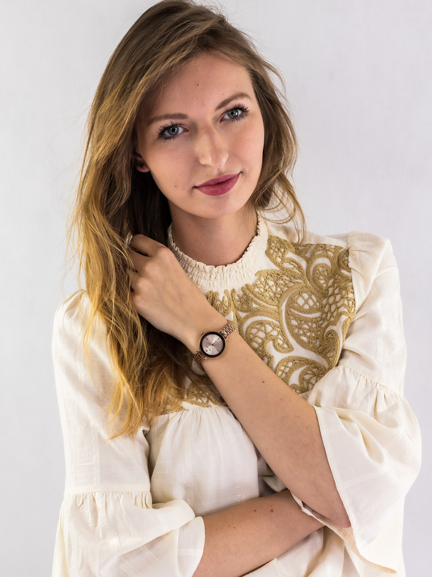 Anne Klein AK-3386RGRG zegarek damski Bransoleta - miniatura 2