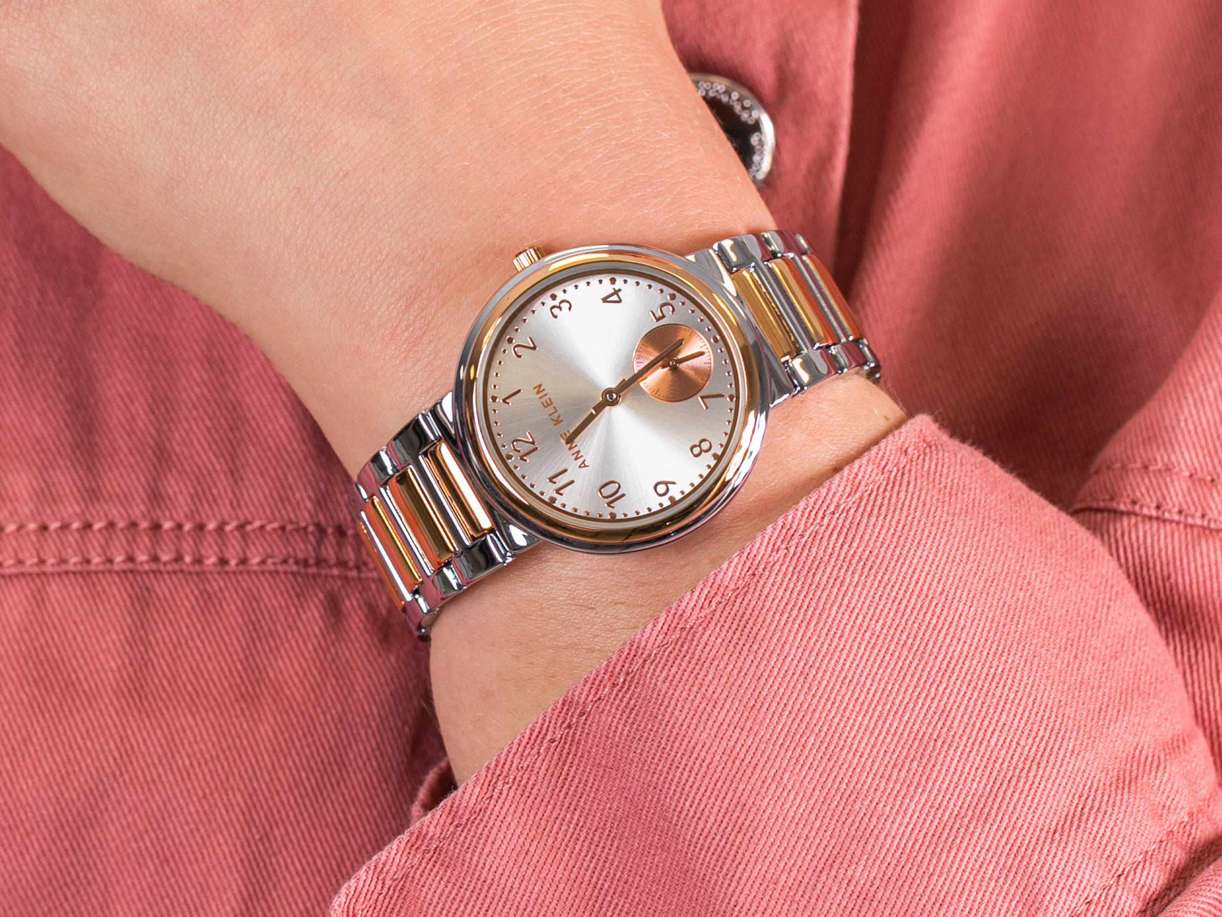 Anne Klein AK-3407SVRT zegarek klasyczny Bransoleta - miniatura 4