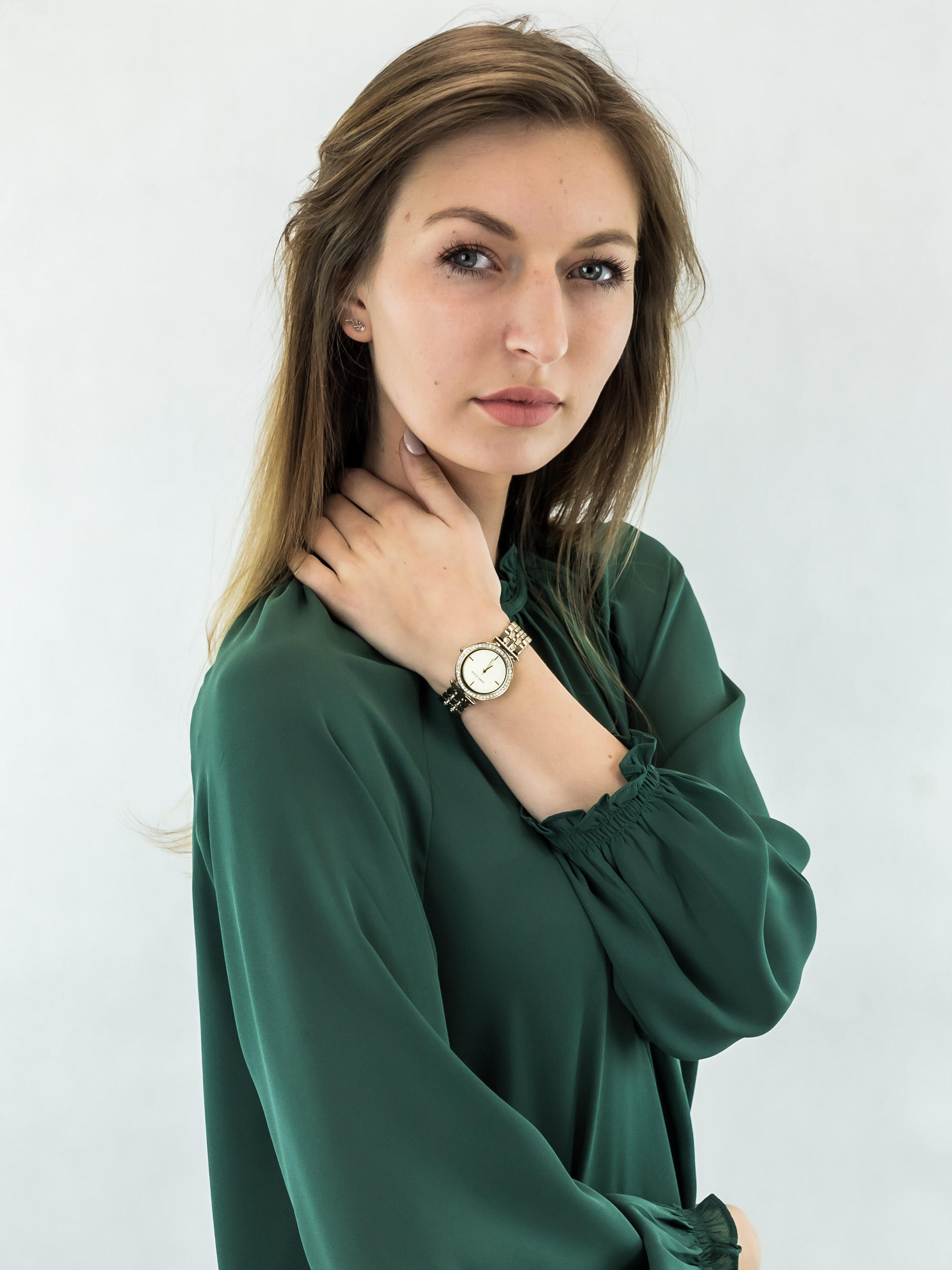 Anne Klein AK-3408CHGB zegarek damski Bransoleta - miniatura 2