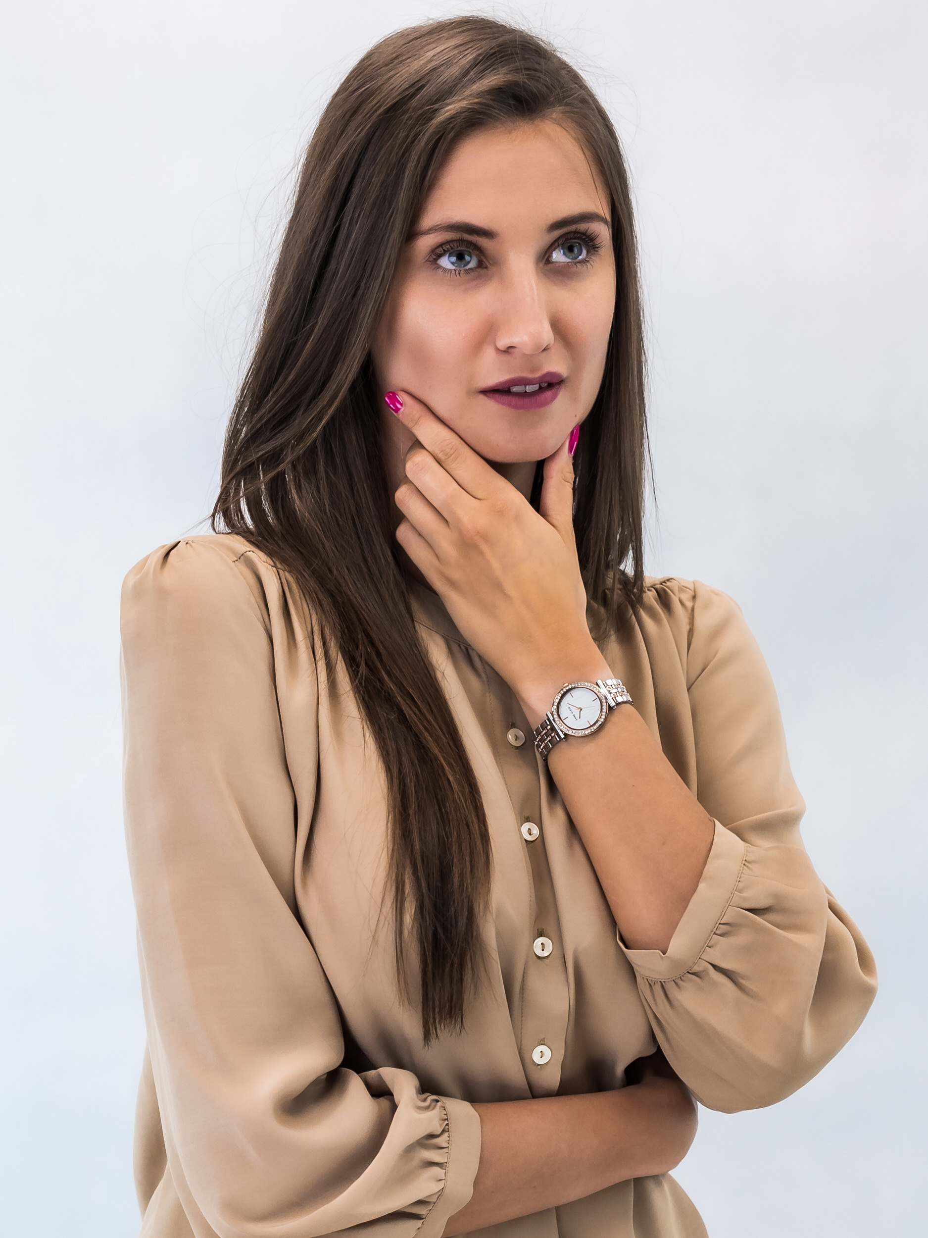 Anne Klein AK-3409SVRT zegarek damski Bransoleta - miniatura 2