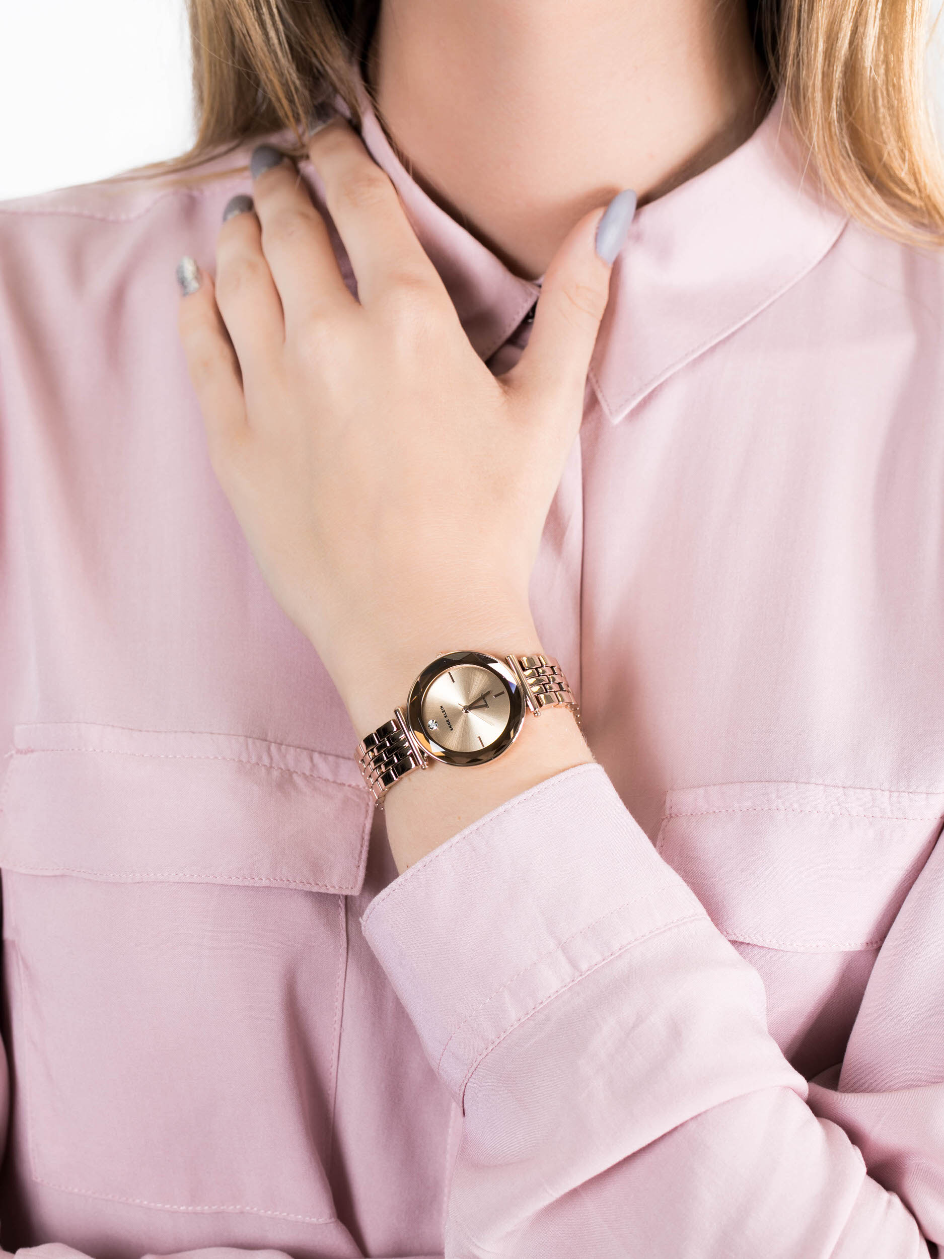 Anne Klein AK-3412RGRG damski zegarek Bransoleta bransoleta - miniatura 3
