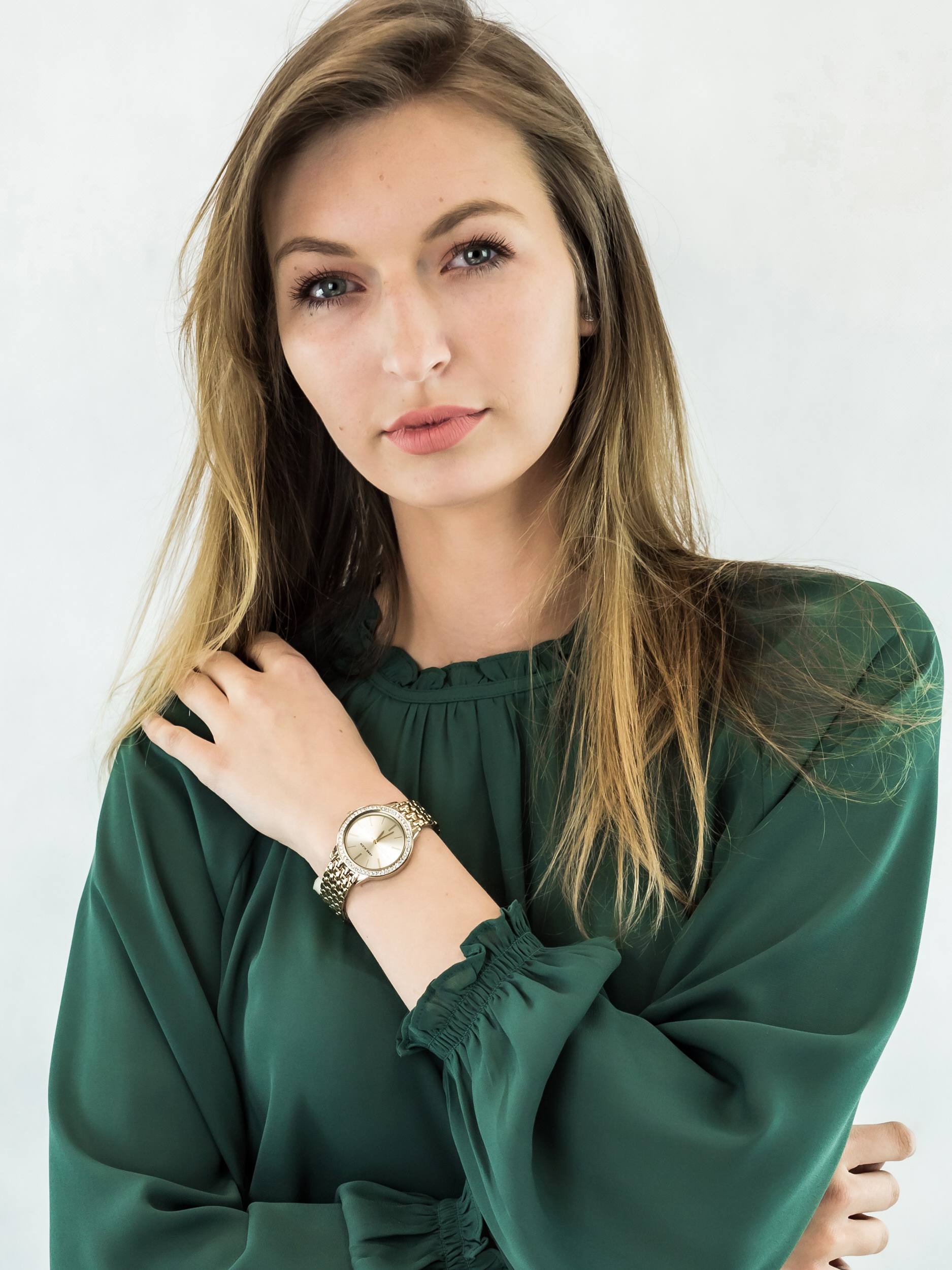 Anne Klein AK-3420CHGB zegarek damski Bransoleta - miniatura 2