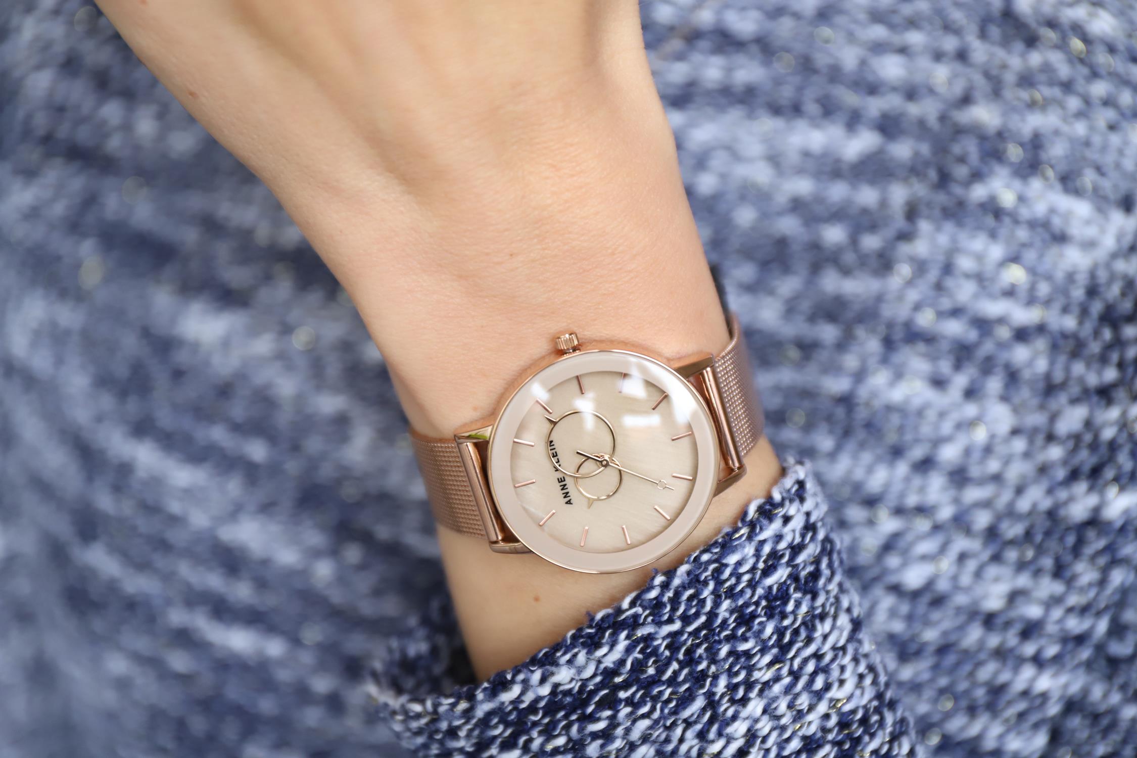 Anne Klein AK-3450BHRG zegarek damski Bransoleta - miniatura 2