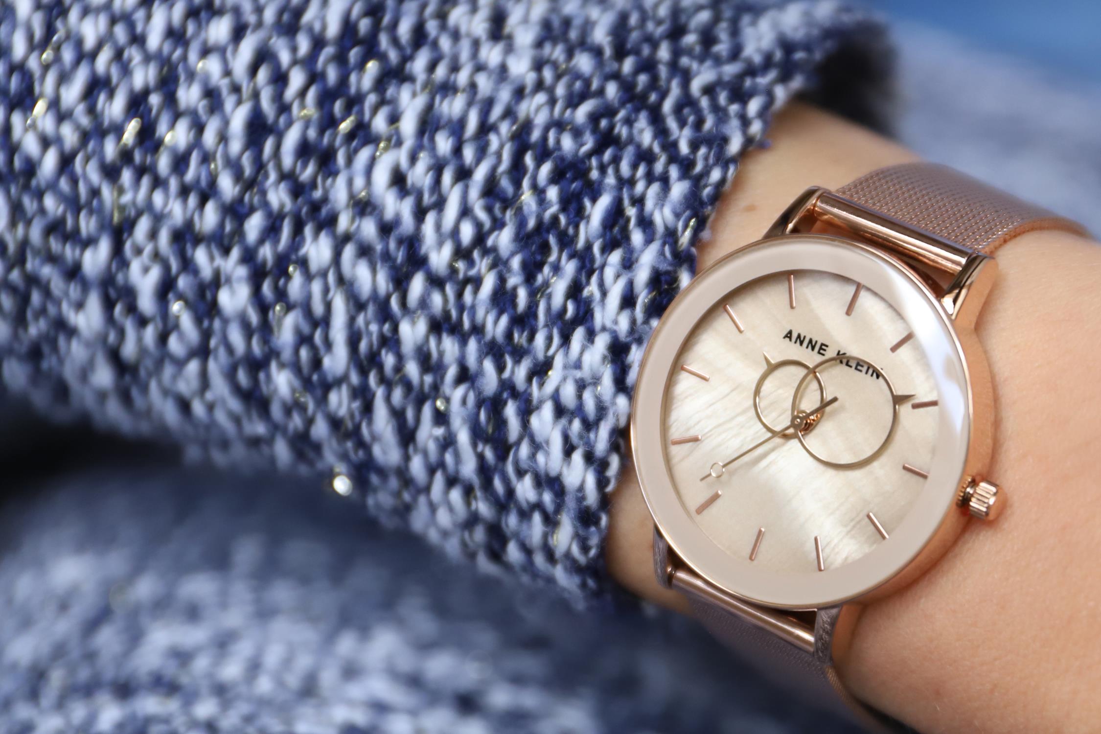 Anne Klein AK-3450BHRG zegarek klasyczny Bransoleta - miniatura 4