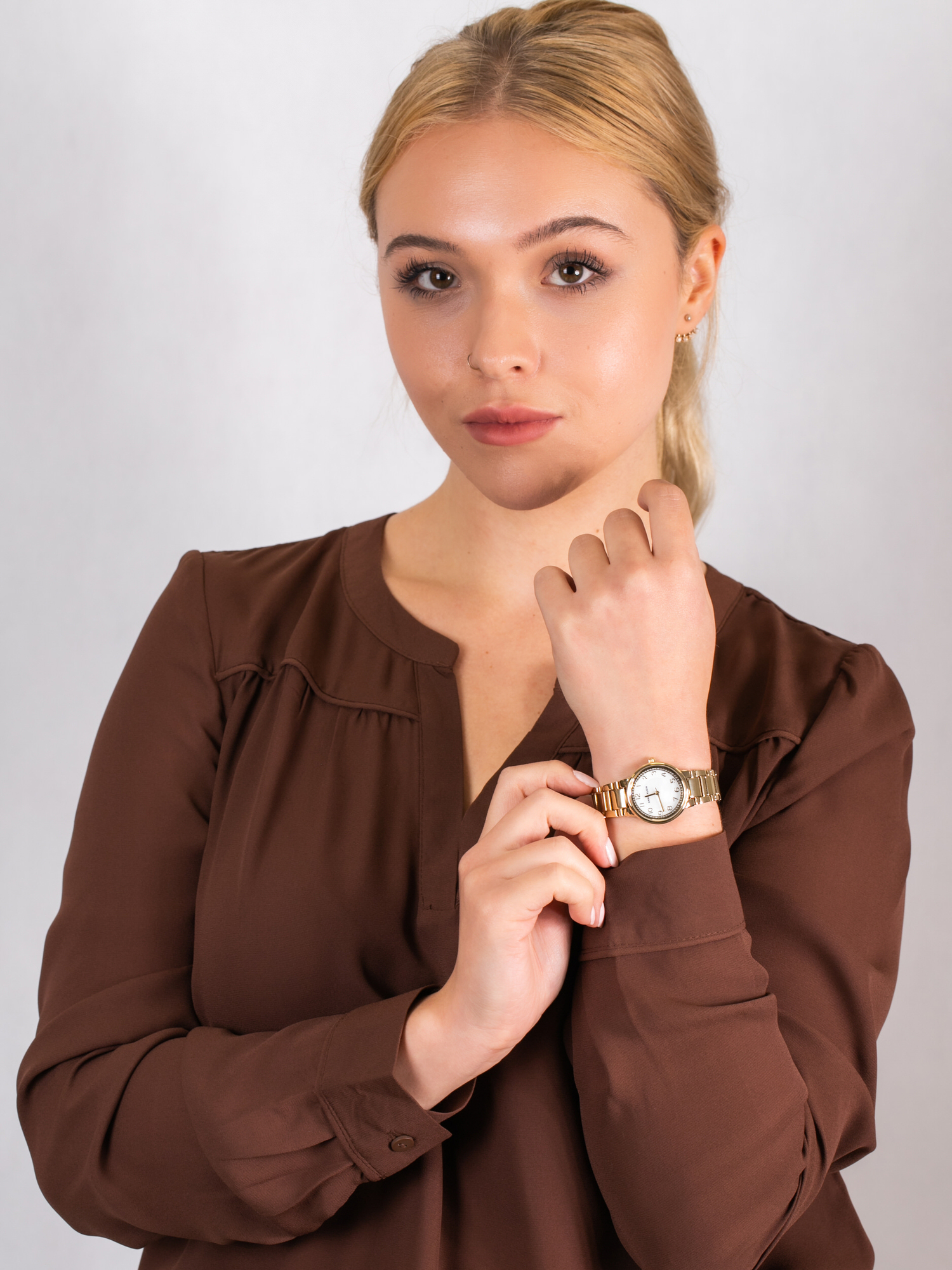 Anne Klein AK-3604MPGB zegarek damski Bransoleta - miniatura 2