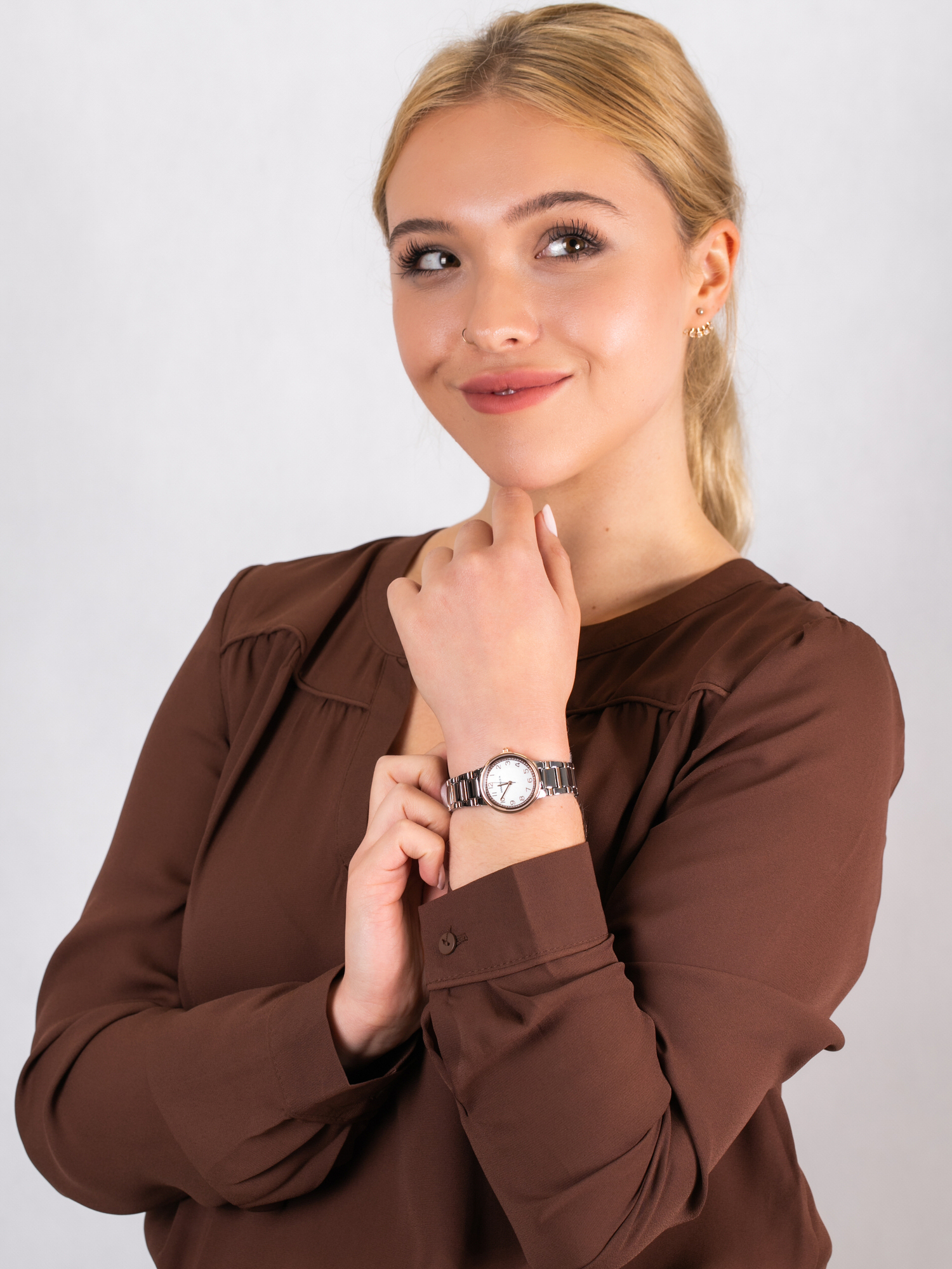 Anne Klein AK-3605MPRT zegarek damski Bransoleta - miniatura 2