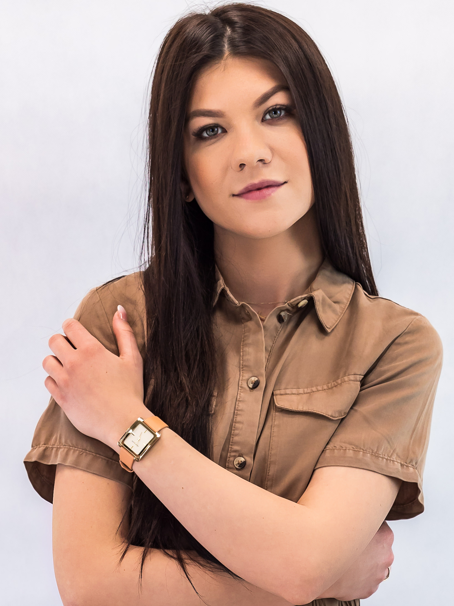 Anne Klein AK-2706CHDT zegarek damski Pasek - miniatura 2