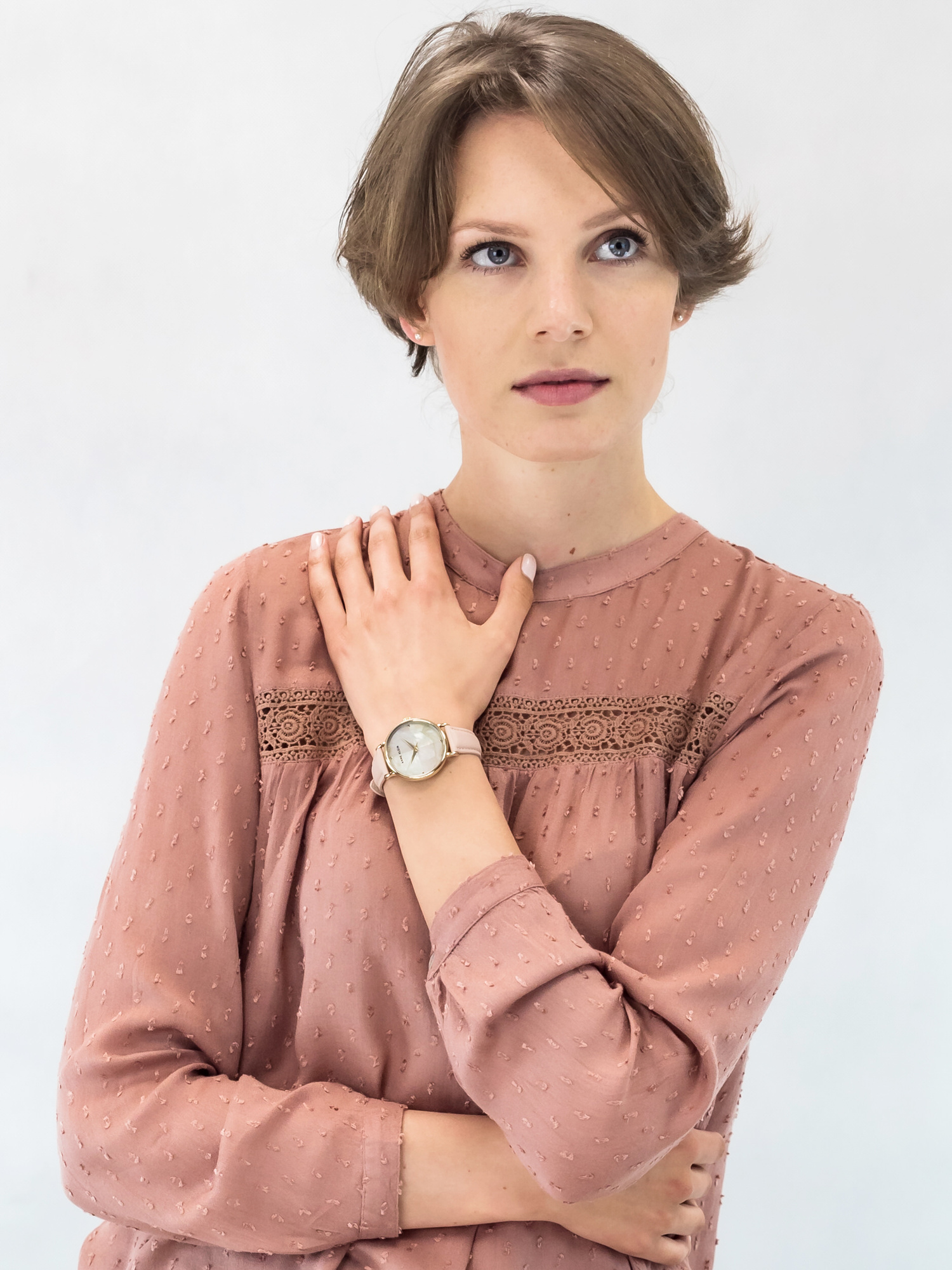 Anne Klein AK-2790PMPK zegarek damski Pasek - miniatura 2