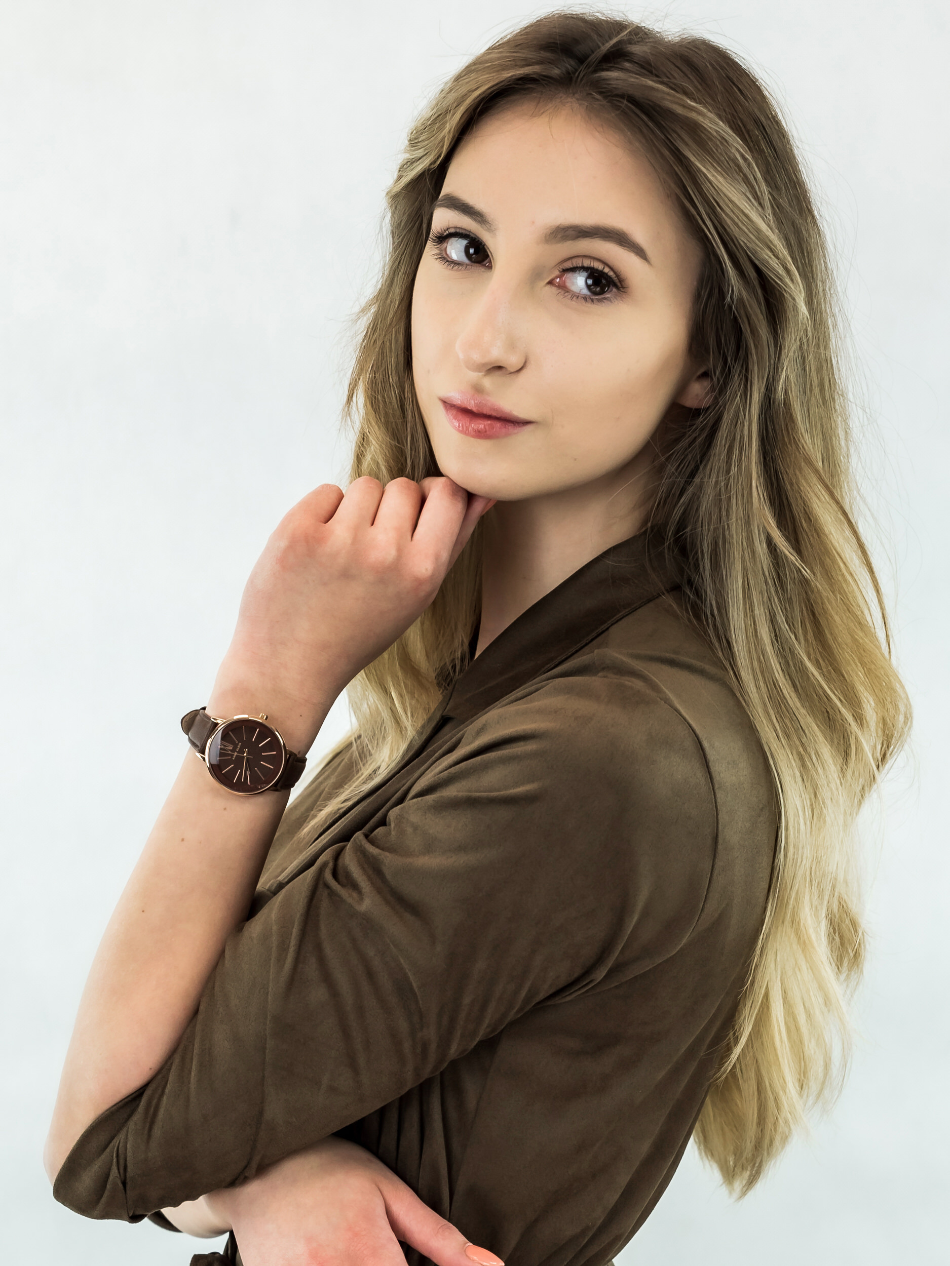 Anne Klein AK-3252RGBN zegarek damski Pasek - miniatura 2