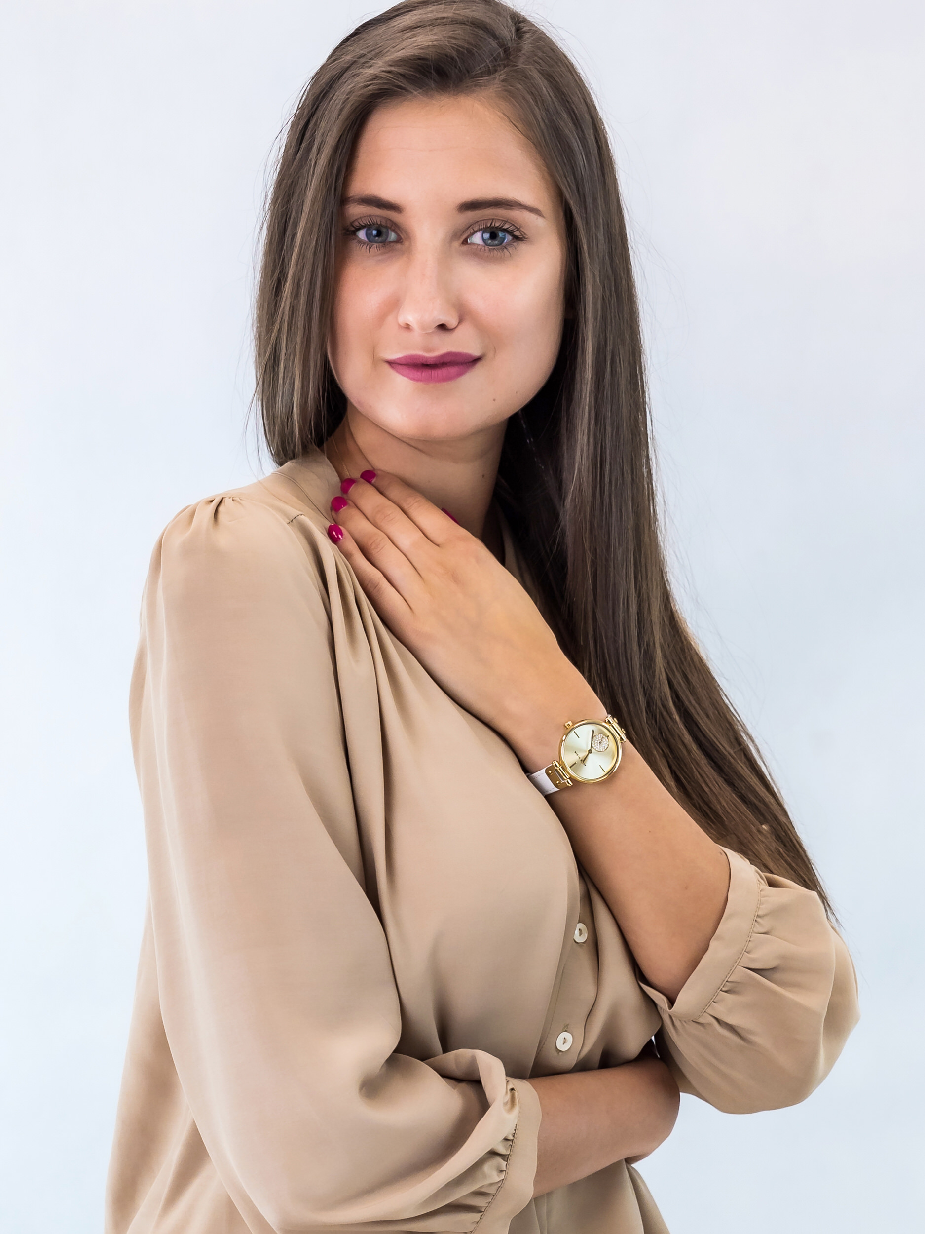 Anne Klein AK-3380CHWT zegarek damski Pasek - miniatura 2
