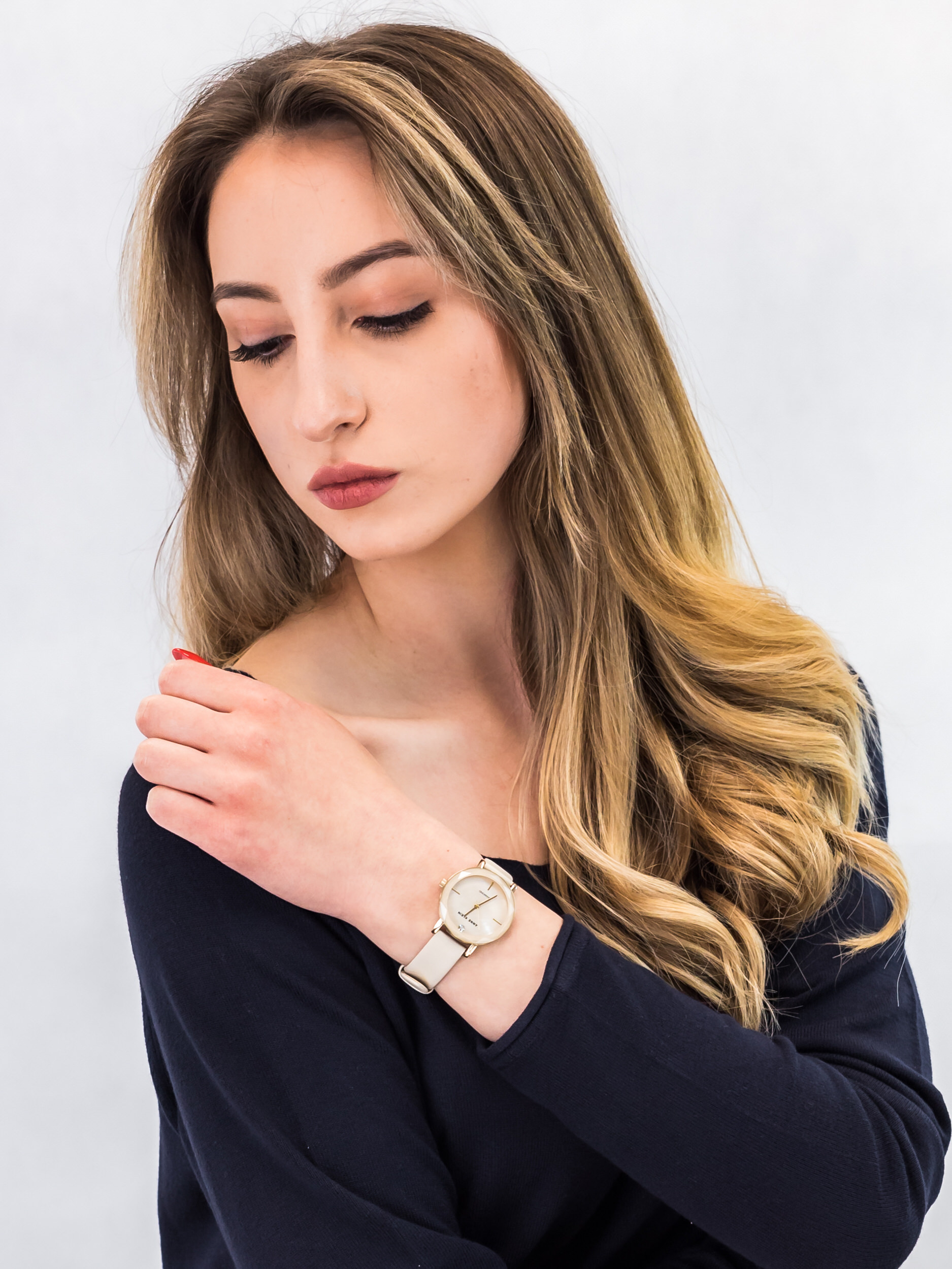 Anne Klein AK-3434IMIV zegarek damski Pasek - miniatura 2