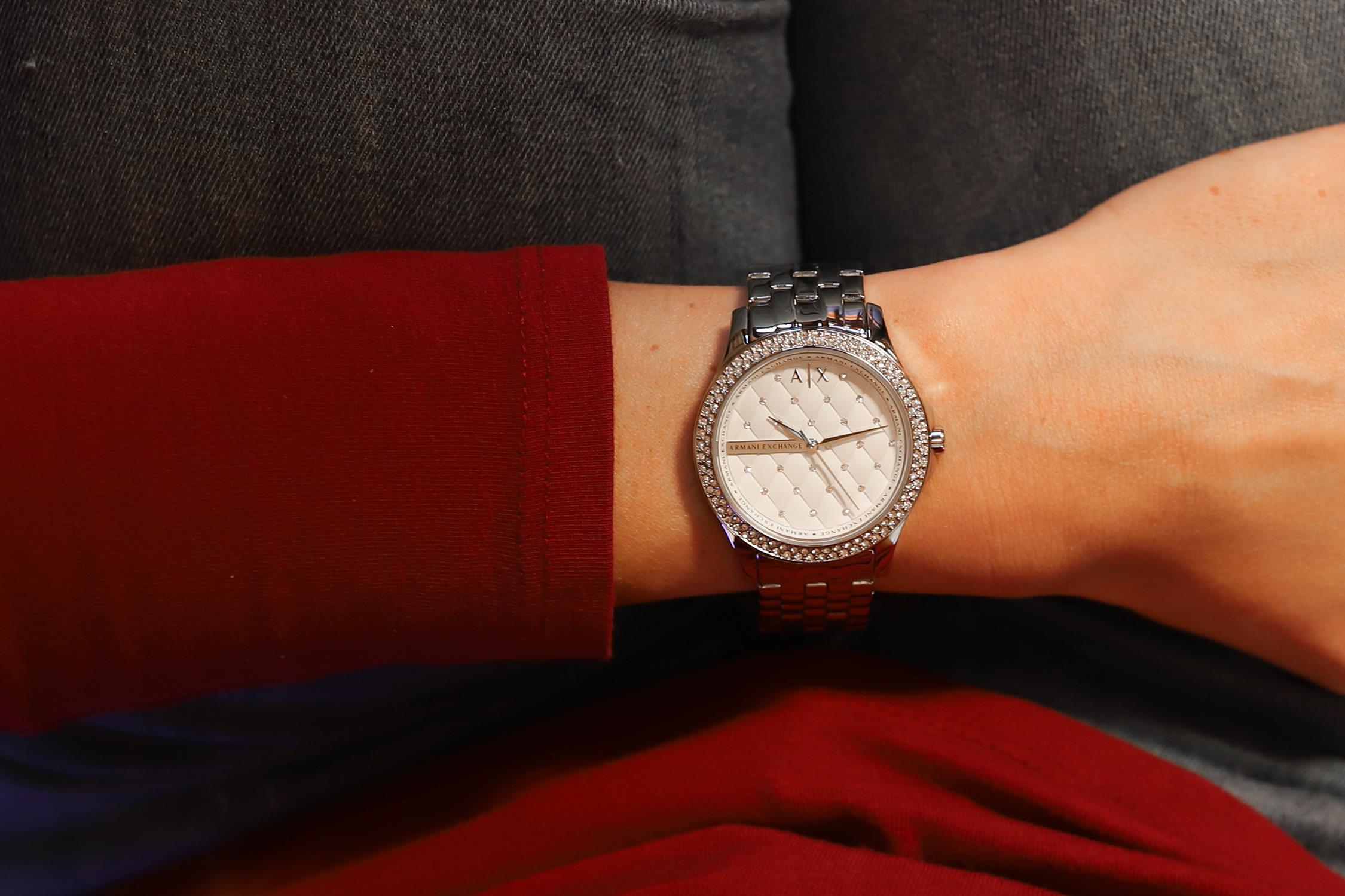 zegarek Armani Exchange AX5215 srebrny Fashion