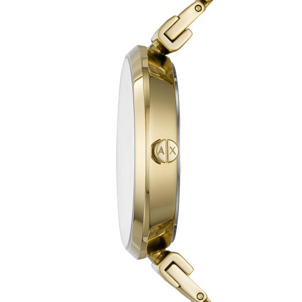 Armani Exchange AX5902 zegarek złoty klasyczny Fashion bransoleta - miniatura 5