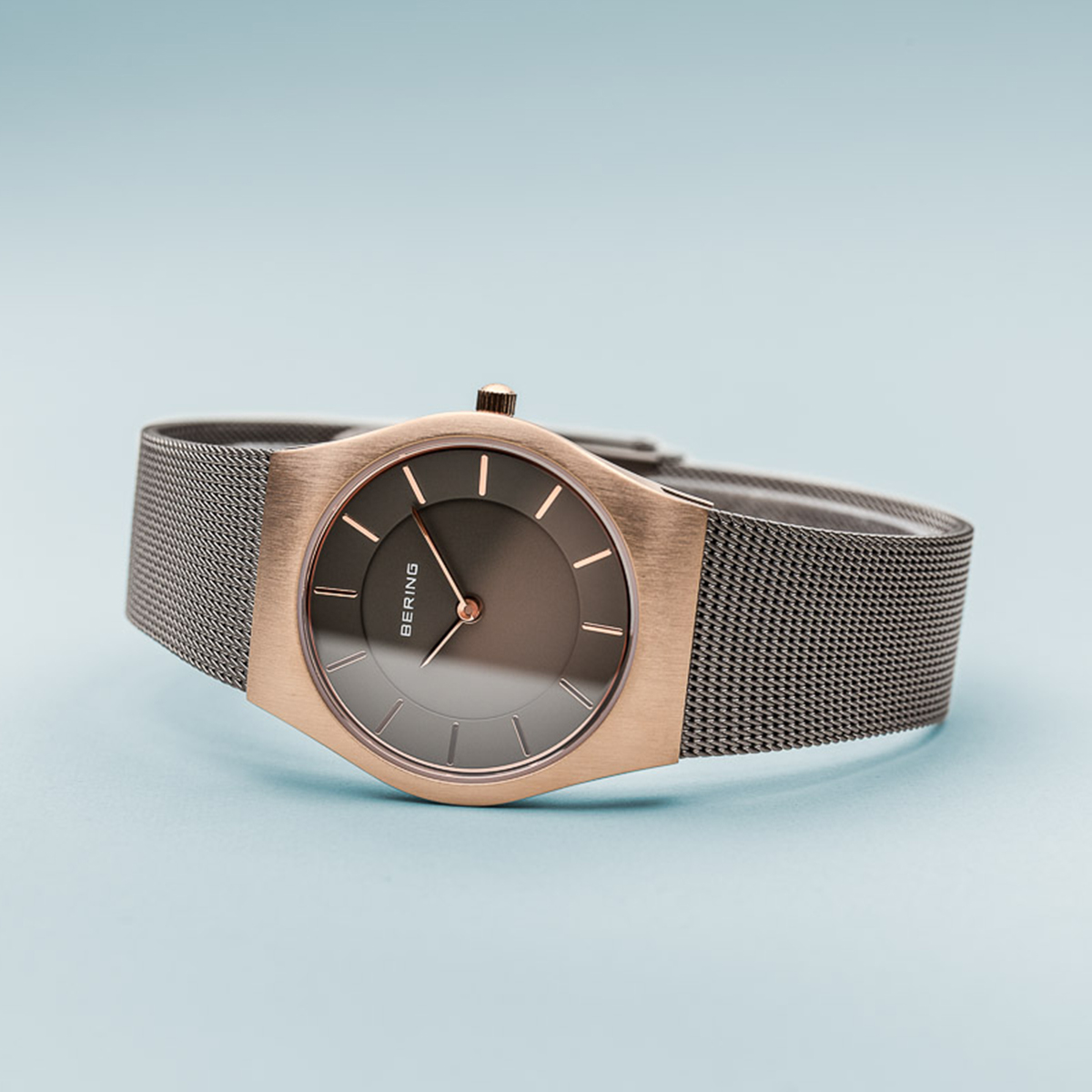 Bering 11930-369 zegarek różowe złoto klasyczny Classic bransoleta - miniatura 5