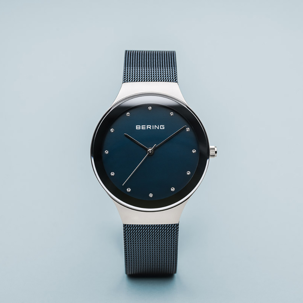 Bering 12934-307 zegarek srebrny klasyczny Classic bransoleta - miniatura 5
