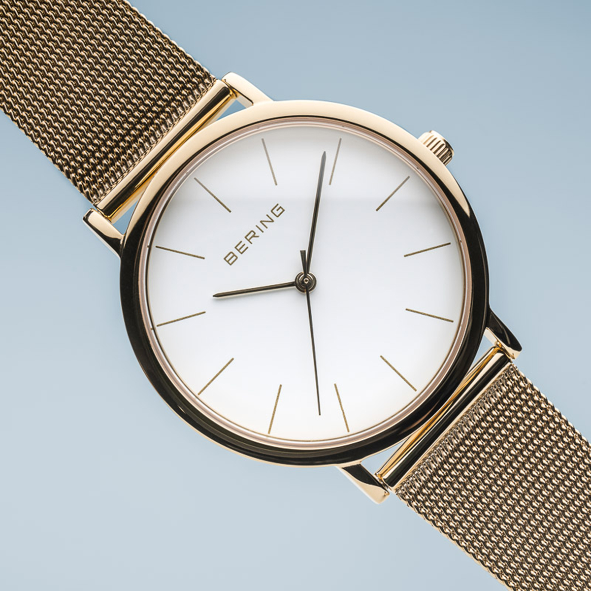 Bering 13436-334 zegarek złoty klasyczny Classic bransoleta - miniatura 5