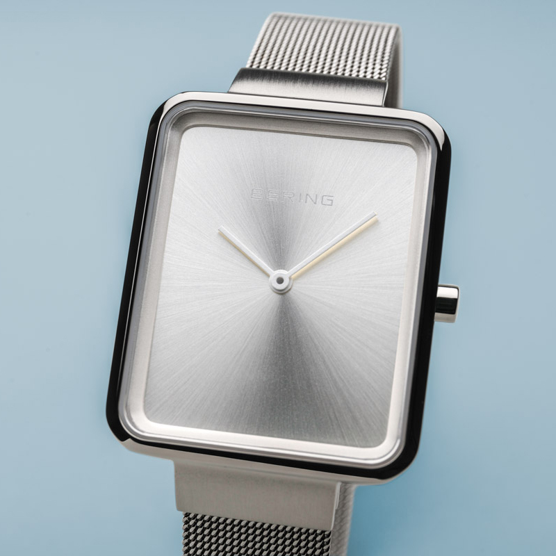 Bering 14528-000 zegarek srebrny klasyczny Classic bransoleta - miniatura 5