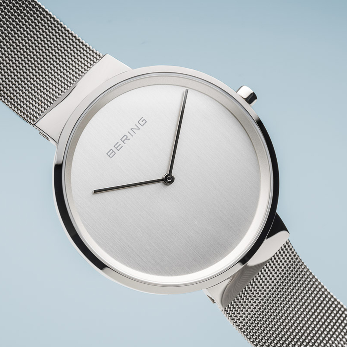Bering 14539-000 zegarek srebrny klasyczny Classic bransoleta - miniatura 5