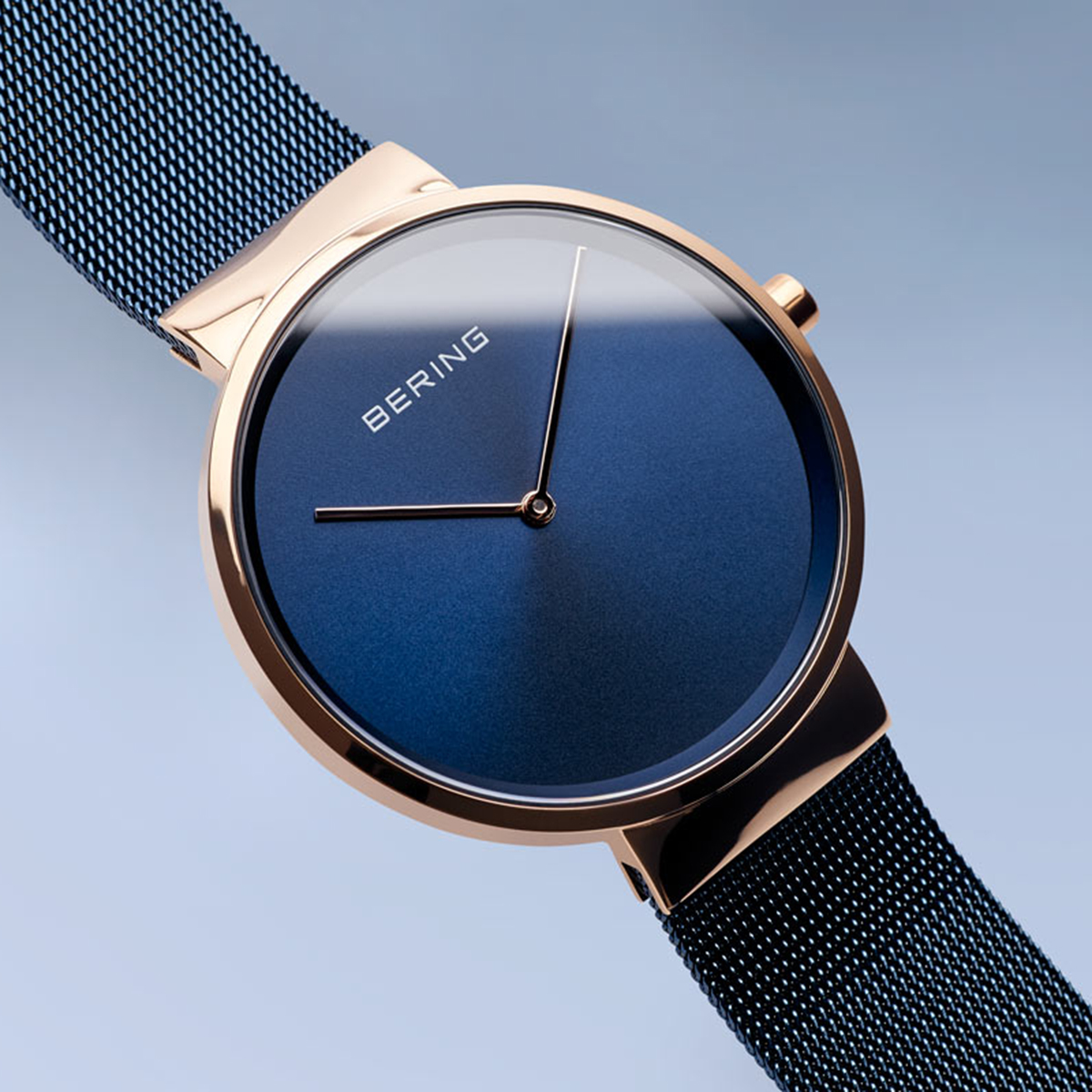 Bering 14539-367 zegarek różowe złoto fashion/modowy Classic bransoleta