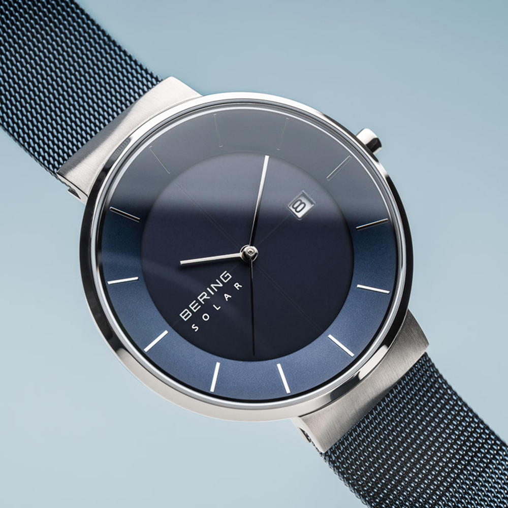 Bering 14639-307 damski zegarek Solar bransoleta - miniatura 3