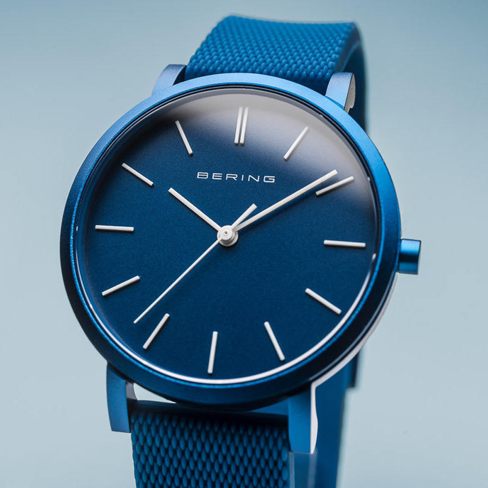 Bering 16934-799 zegarek niebieski klasyczny True Aurora pasek - miniatura 5