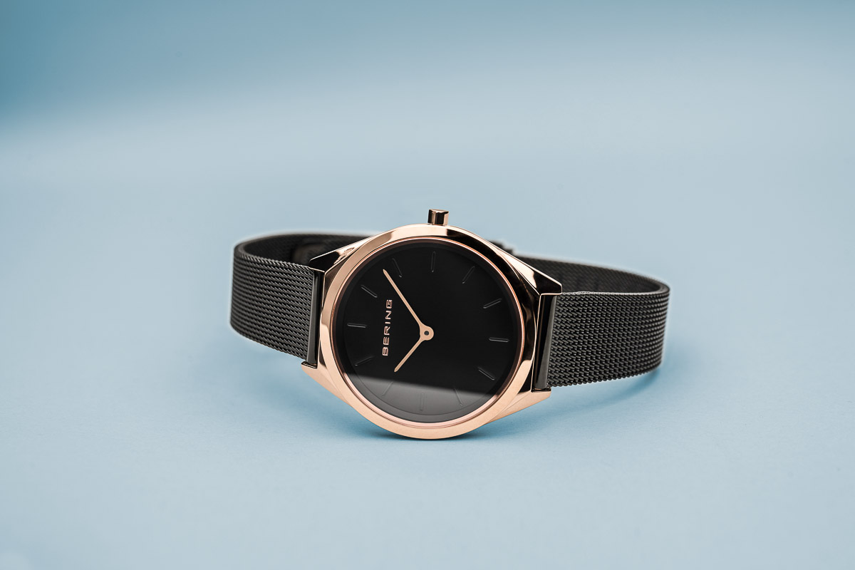 zegarek Bering 17031-166 różowe złoto Ultra Slim