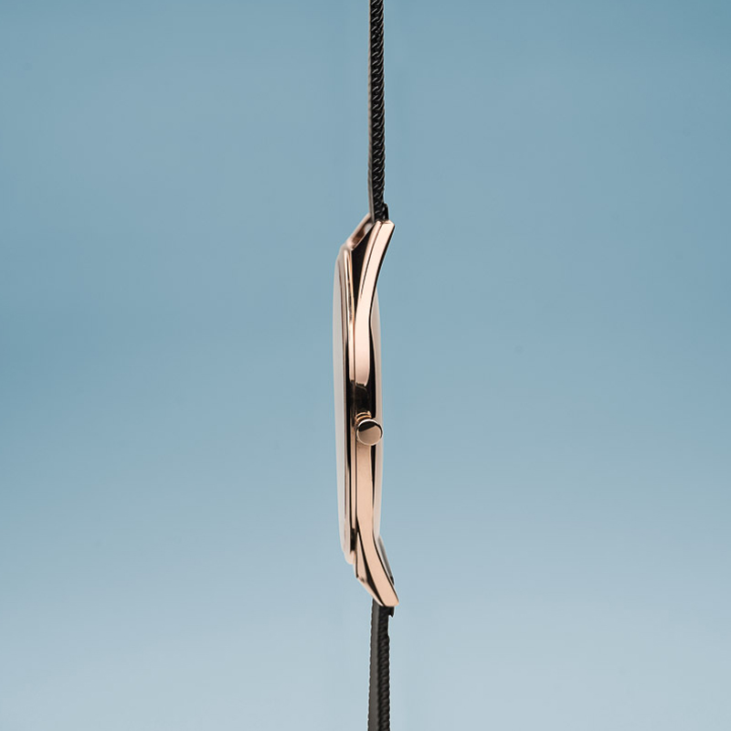 zegarek Bering 17039-166 różowe złoto Ultra Slim