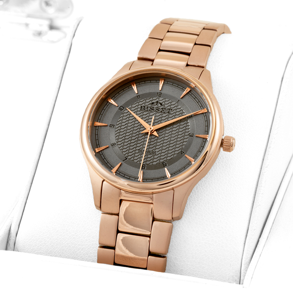Bisset BSBE83RIVX03BX damski zegarek Klasyczne bransoleta - miniatura 6