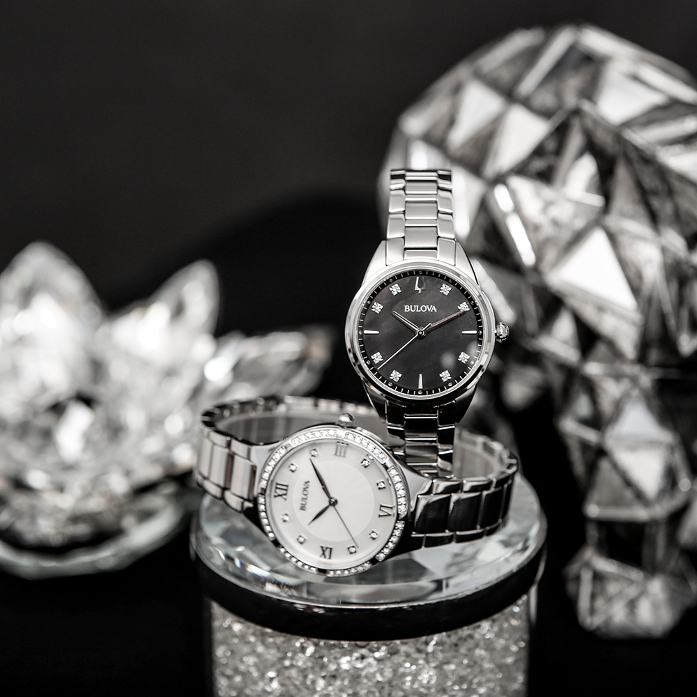 Bulova 96L262 zegarek klasyczny Diamond - miniatura 4